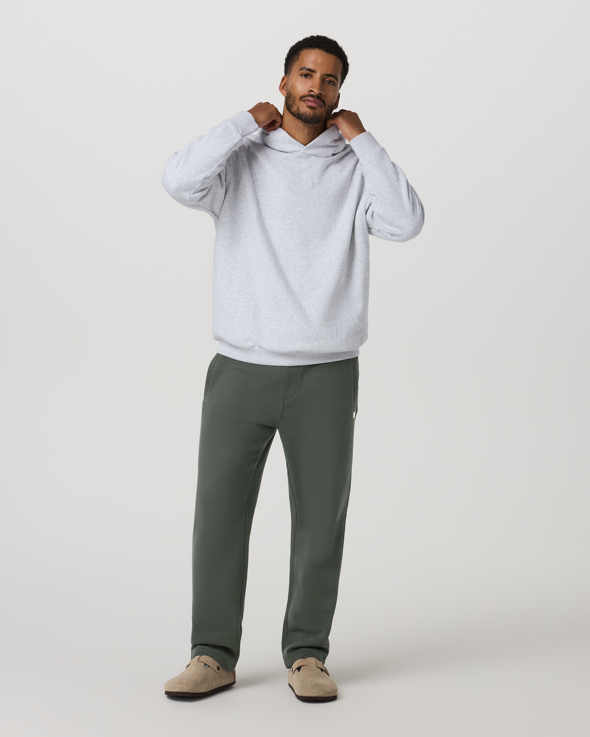 Seaside Straight Leg Sweatpant 30 | River Rock - Image 3