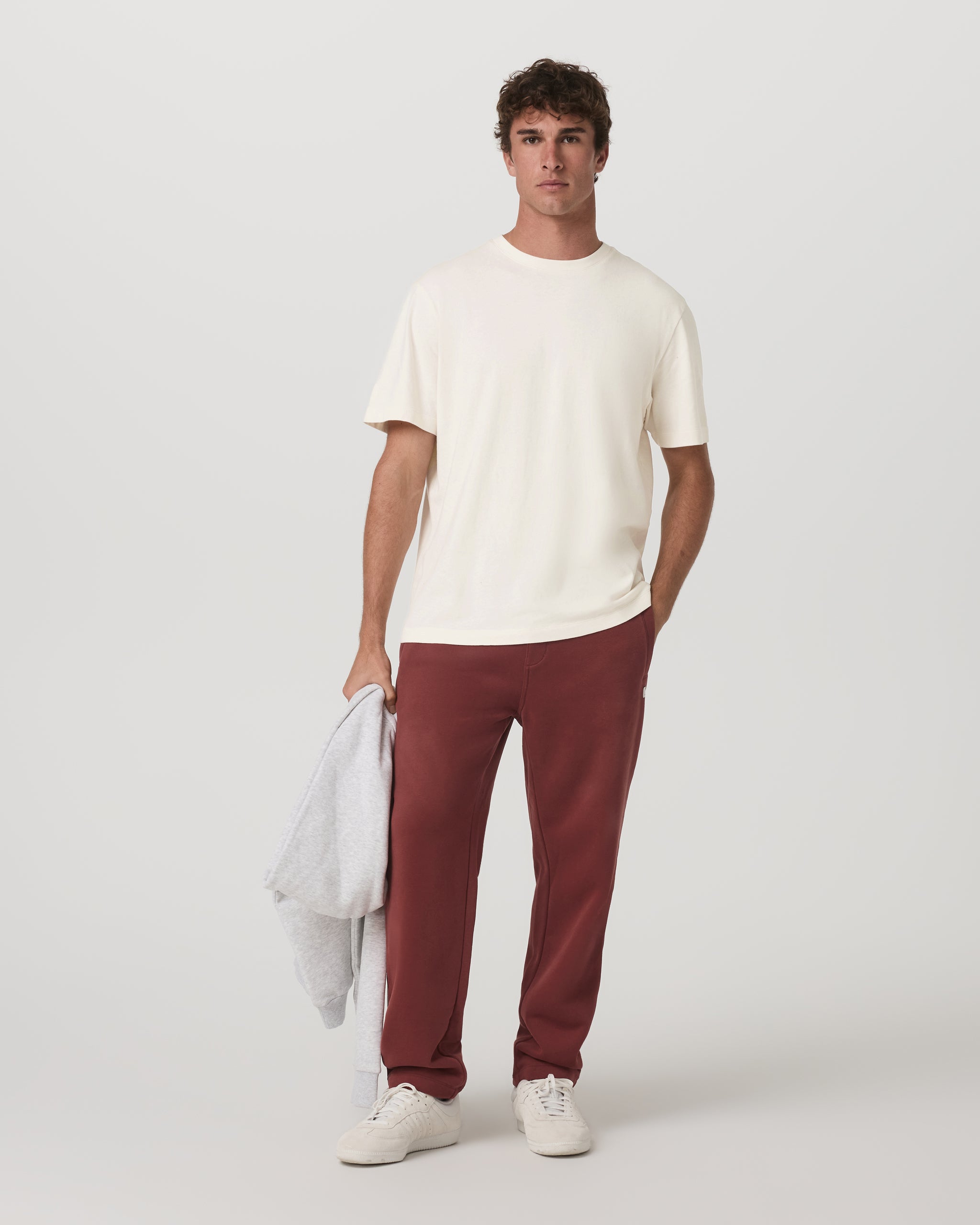 Seaside Straight Leg Sweatpant 30 | Spiced Apple - Image 4