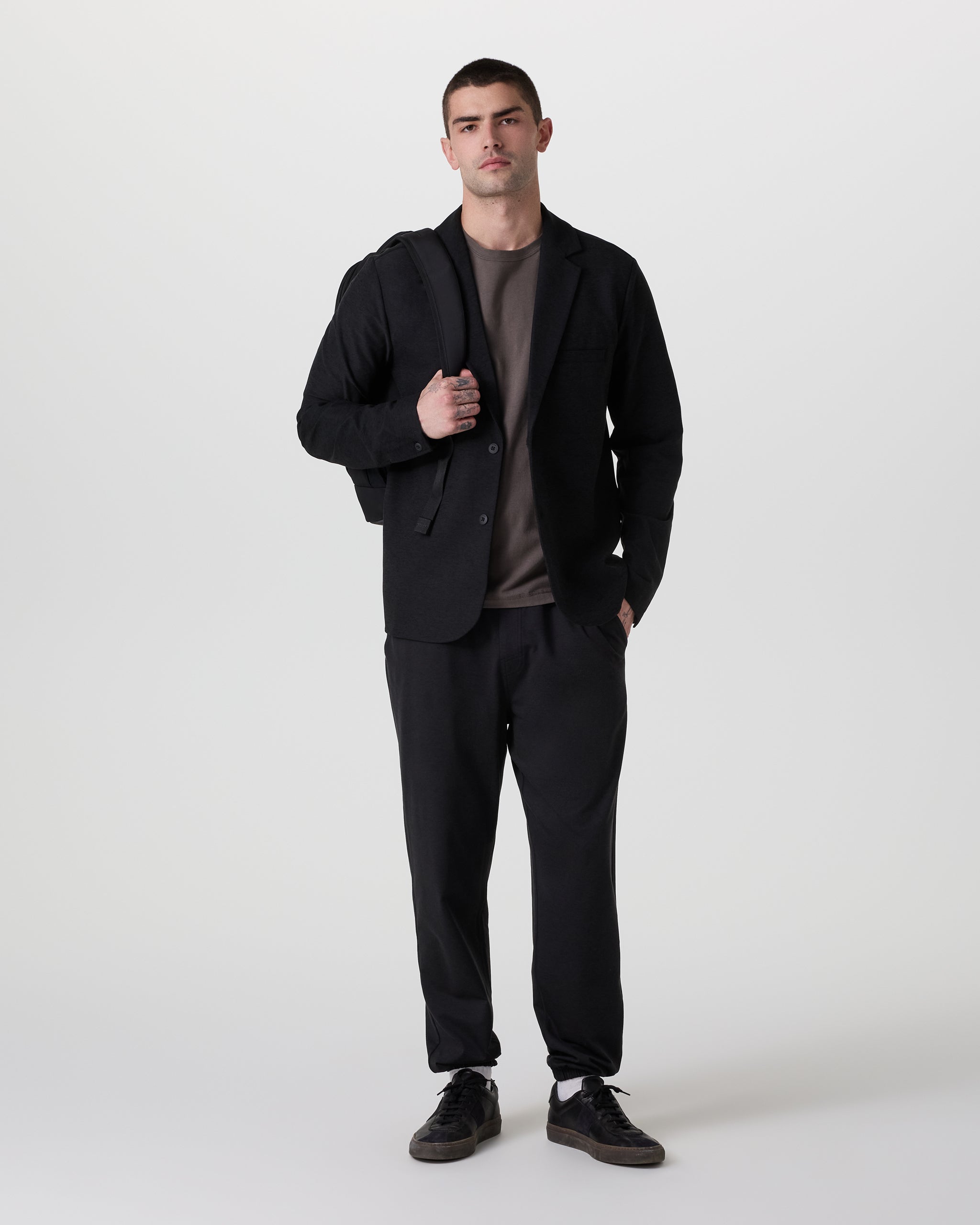 Coronado Sweatpant - Long | Black Heather - Image 3