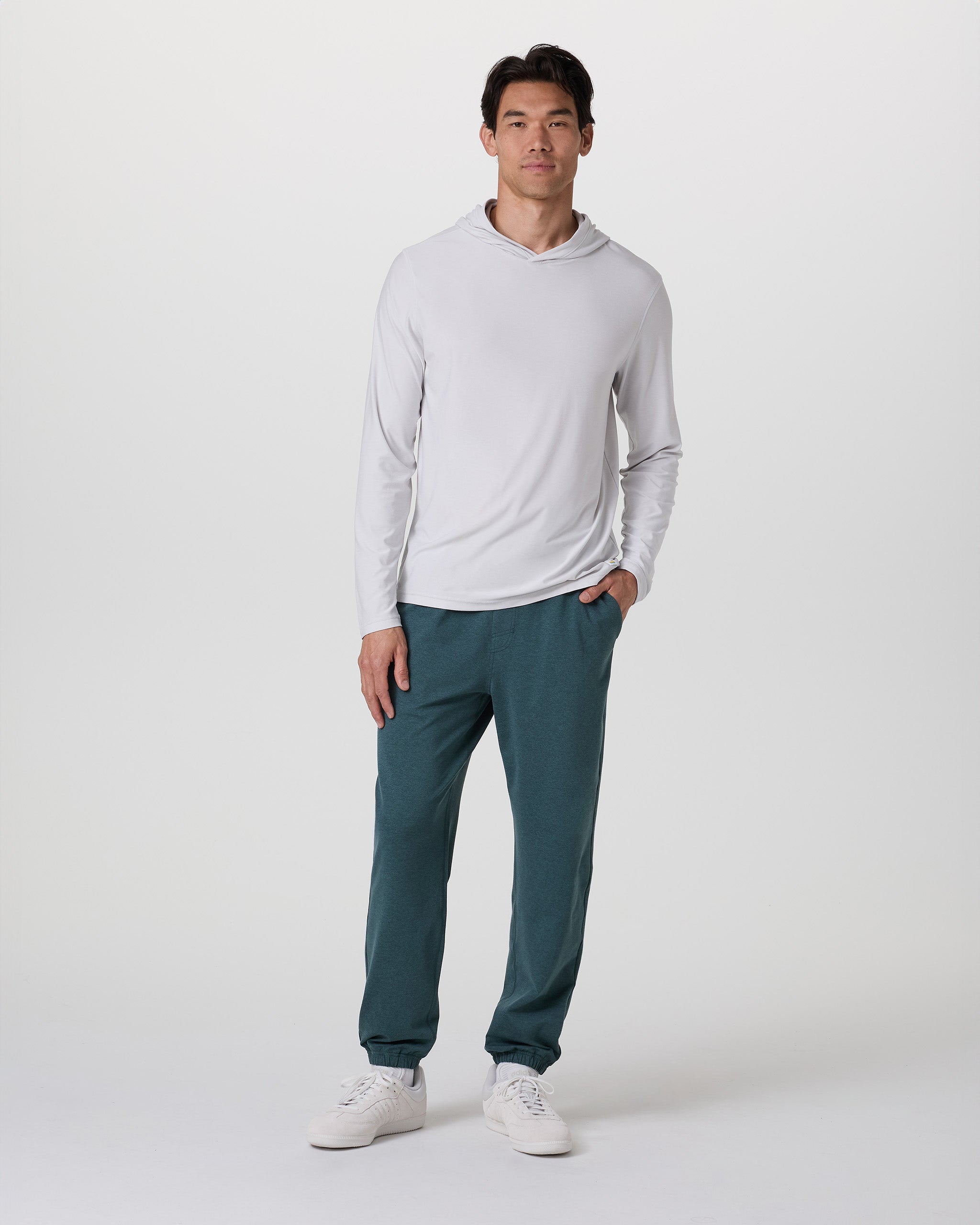 Coronado Sweatpant - Long | Deep Sea Heather - Image 3