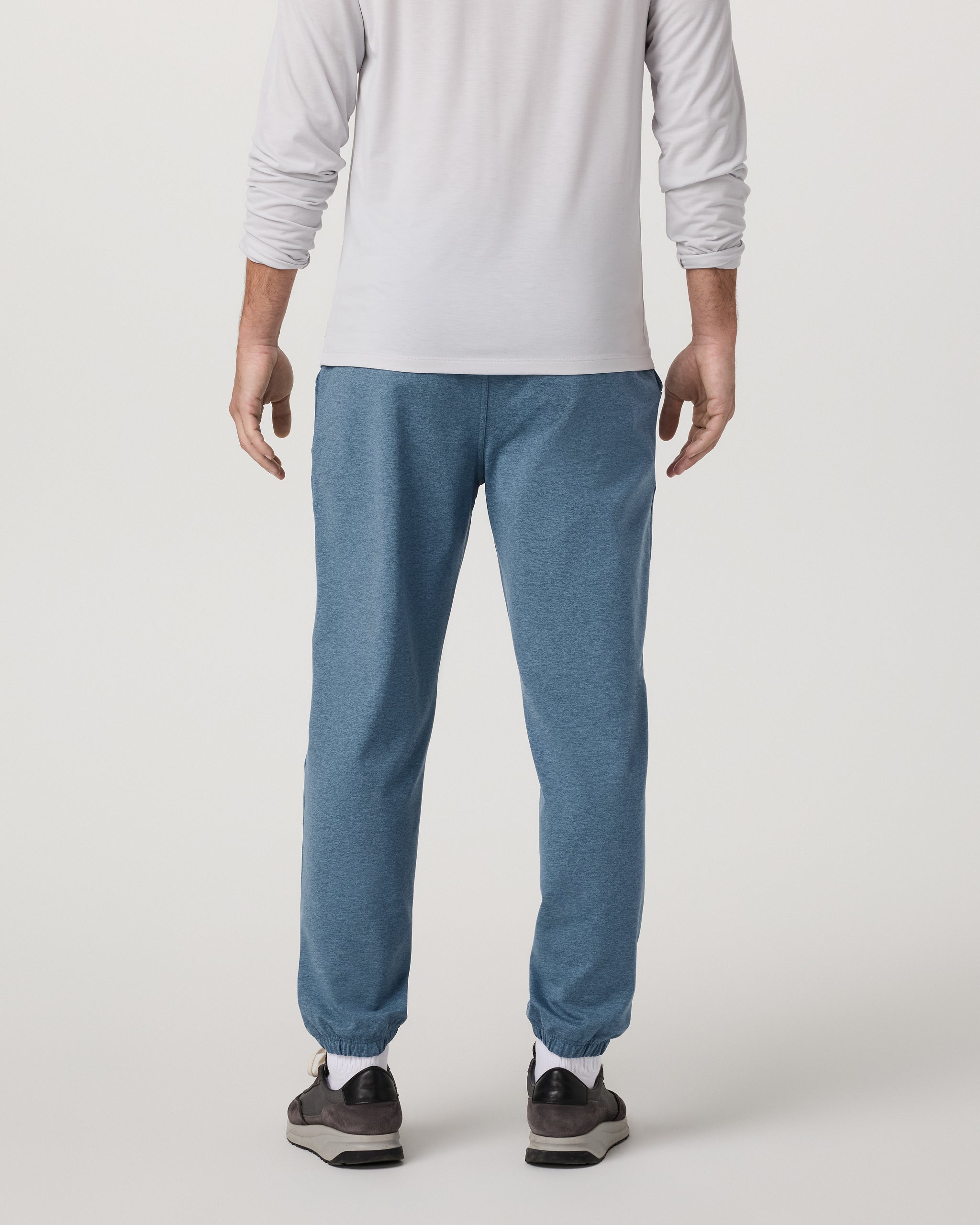 Coronado Sweatpant - Long | Pool Blue Heather - Image 3