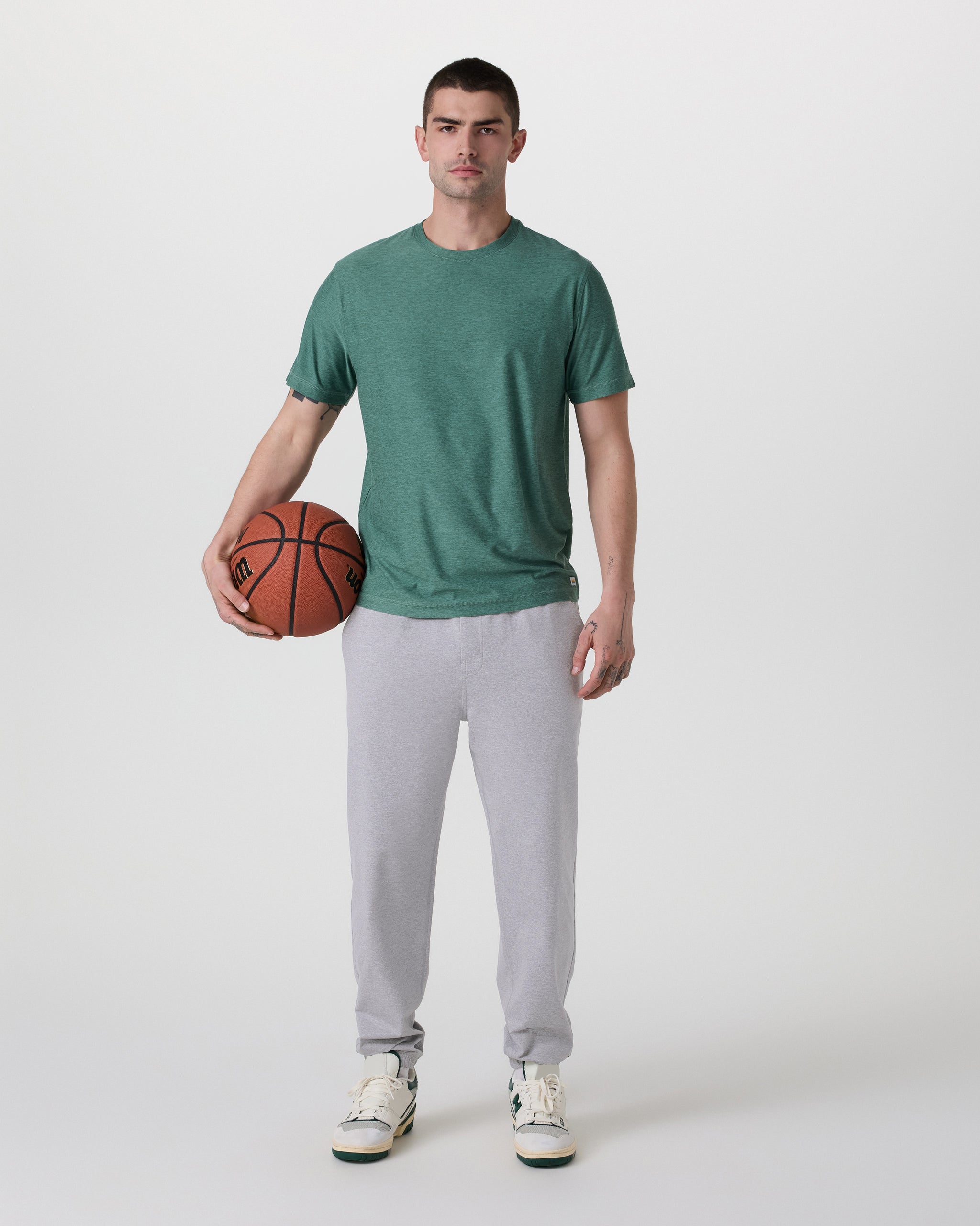 Coronado Sweatpant - Long | Light Heather Grey - Image 3