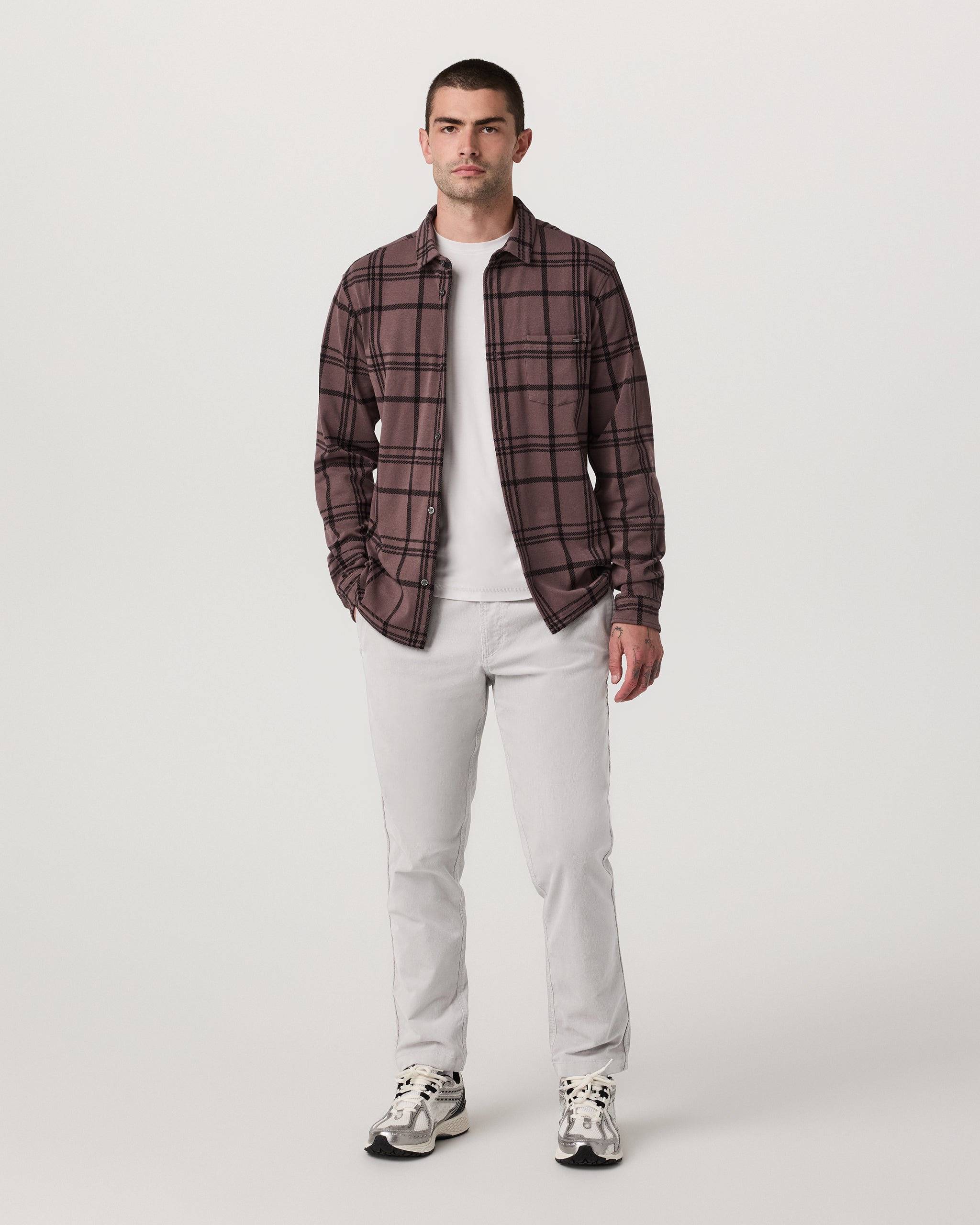 Optimist Elastic Waist Pant Classic Fit 30 | Amethyst Grey