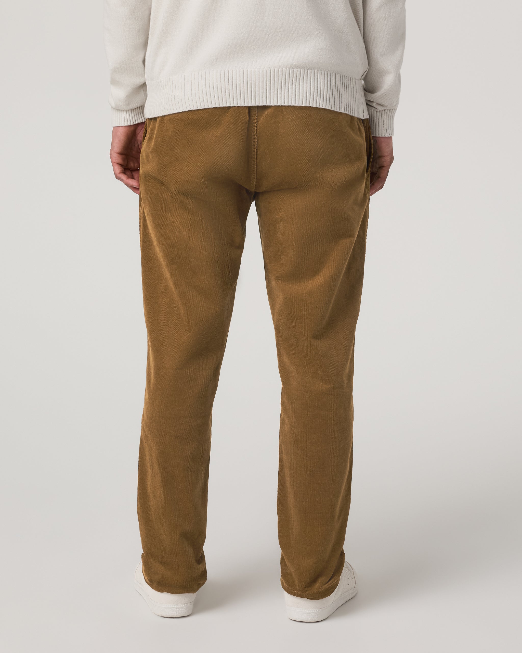 Optimist Elastic Waist Pant Classic Fit 30 | Rum - Image 4