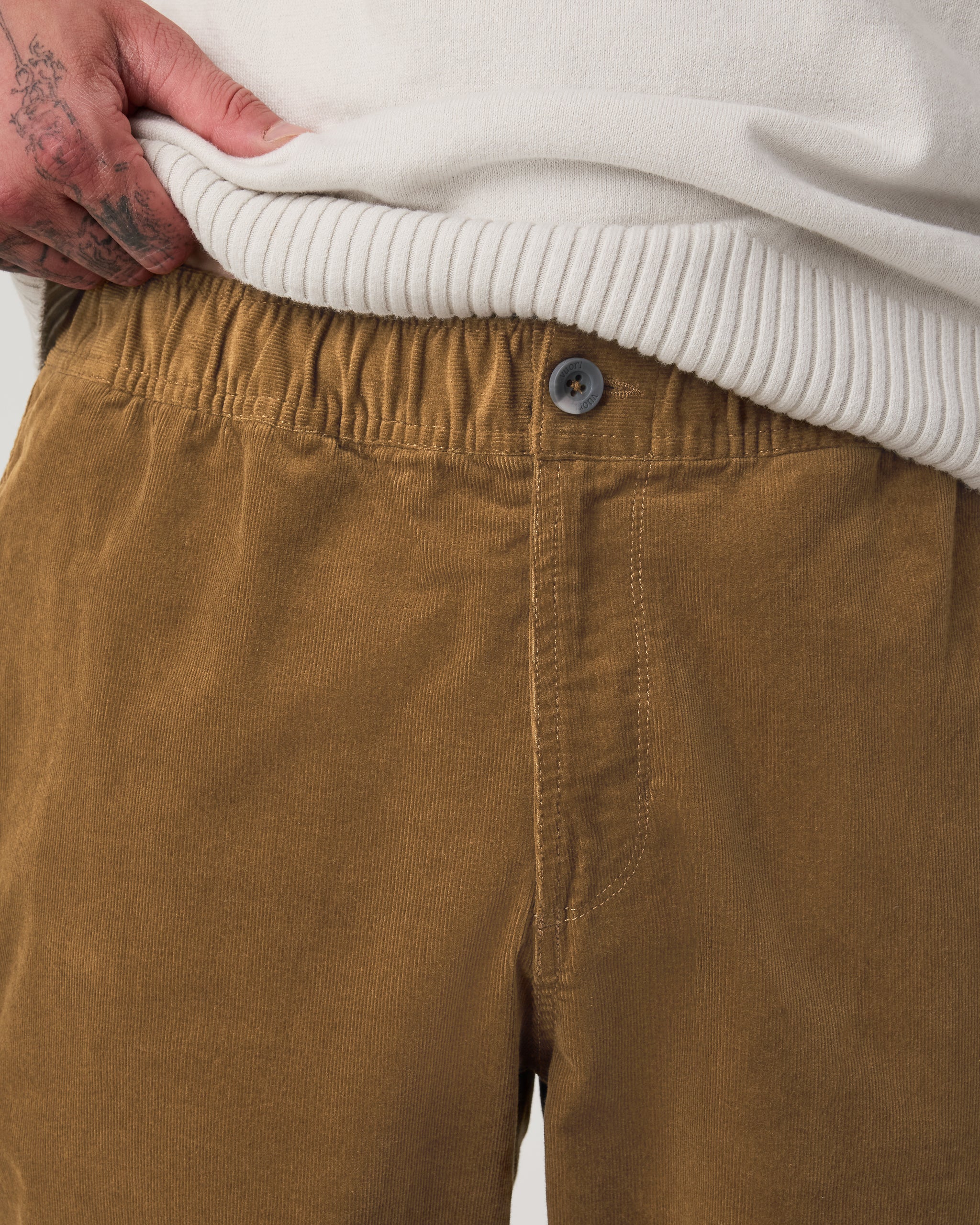 Optimist Elastic Waist Pant Classic Fit 30 | Rum - Image 2