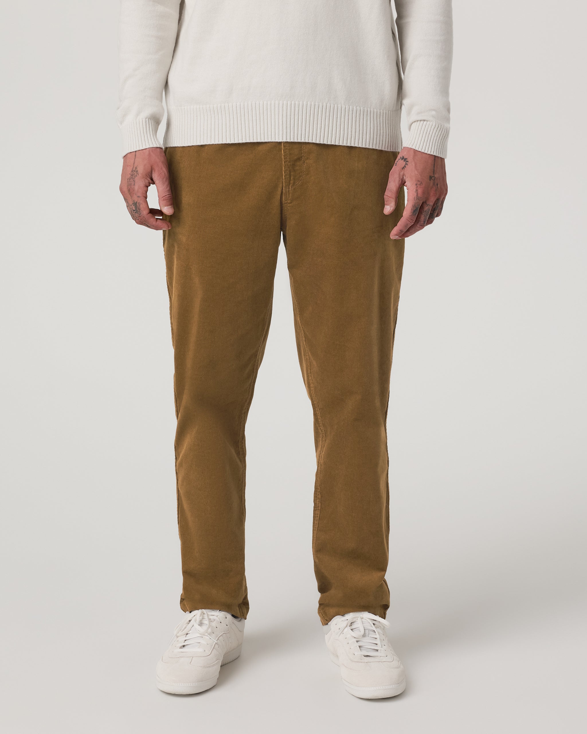 Optimist Elastic Waist Pant Classic Fit 30 | Rum - Image 5