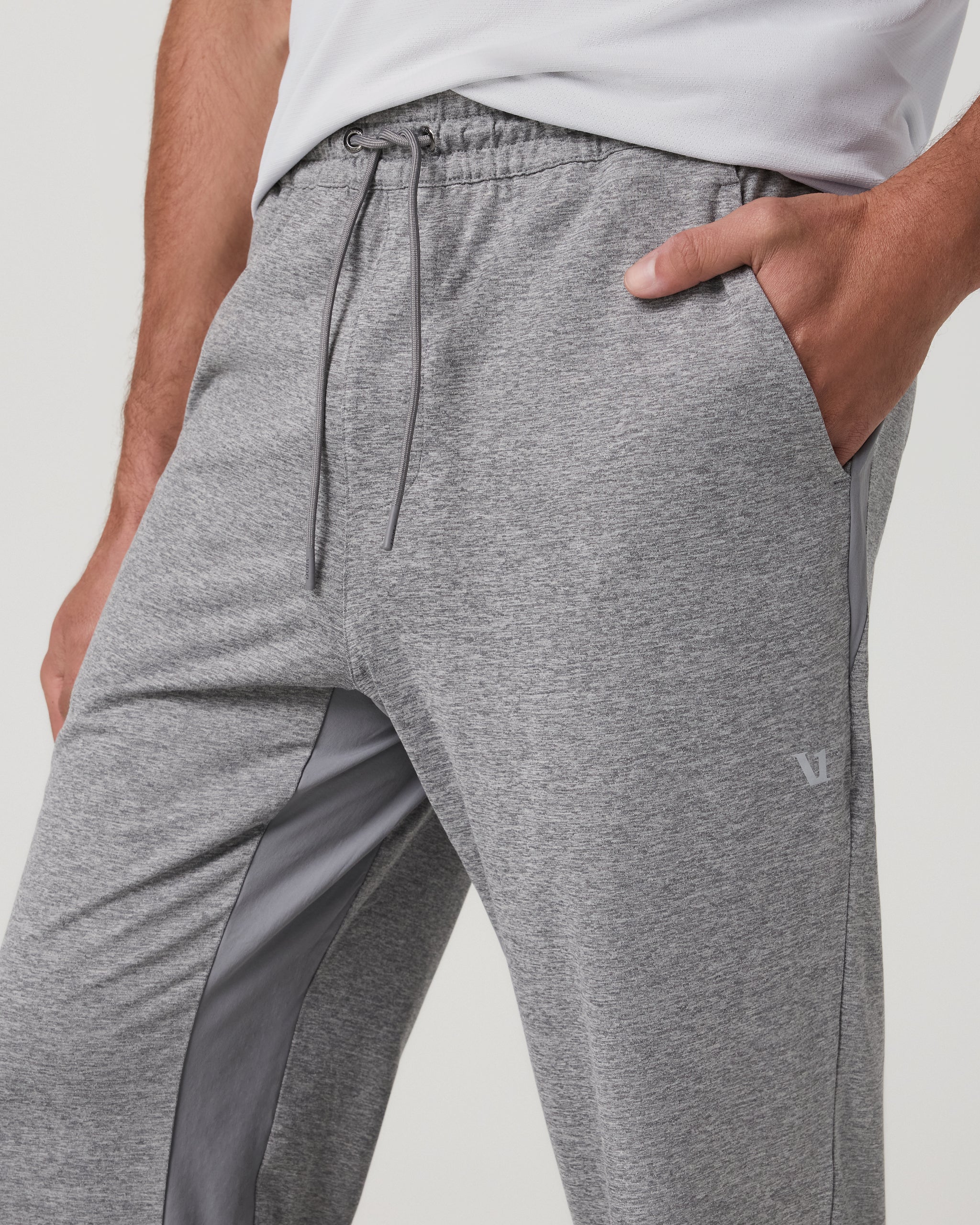 Sunday Performance Track Pant 30 | Grey Heather - Image 2
