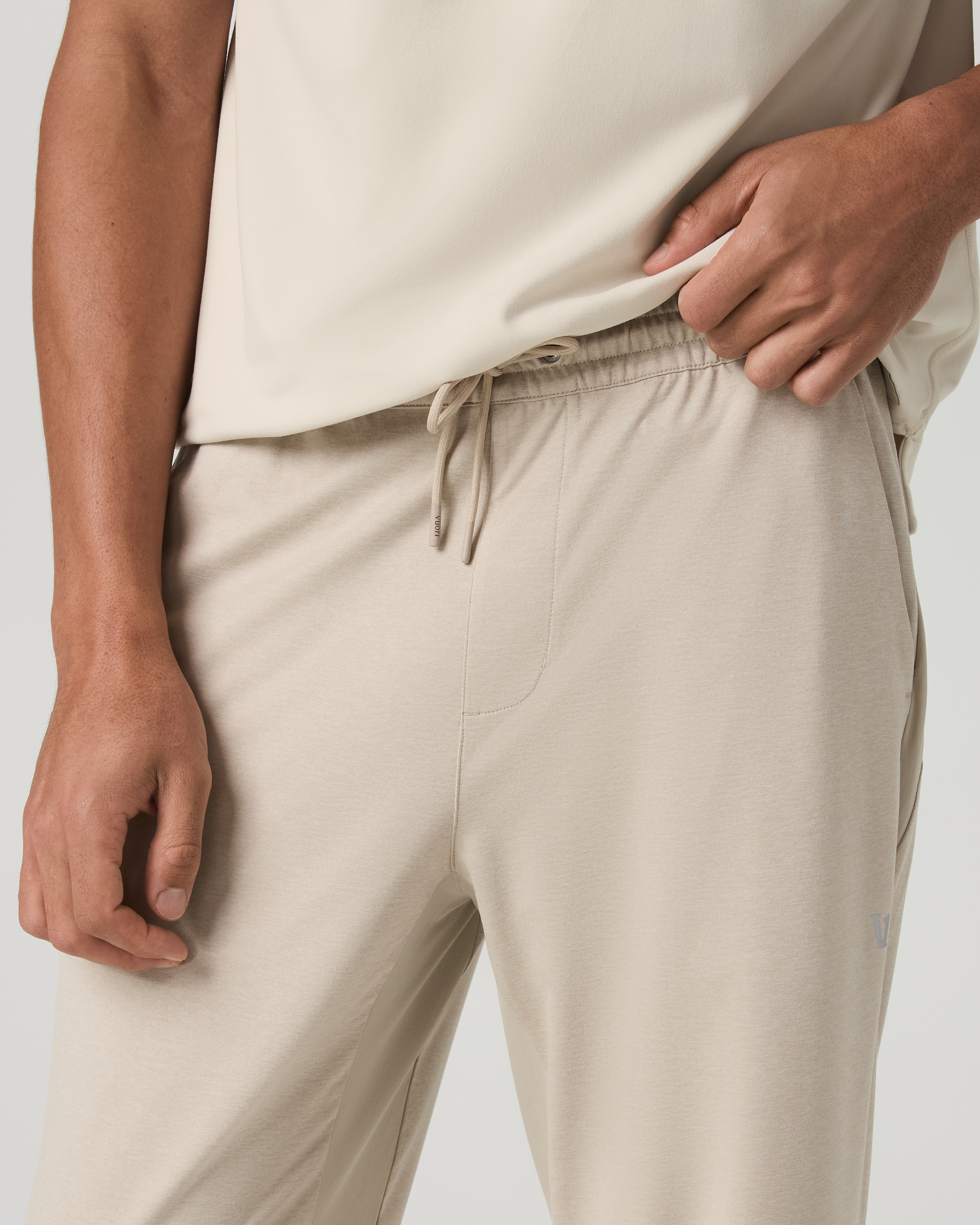 Sunday Performance Track Pant 30 | Limestone Heather - Image 2