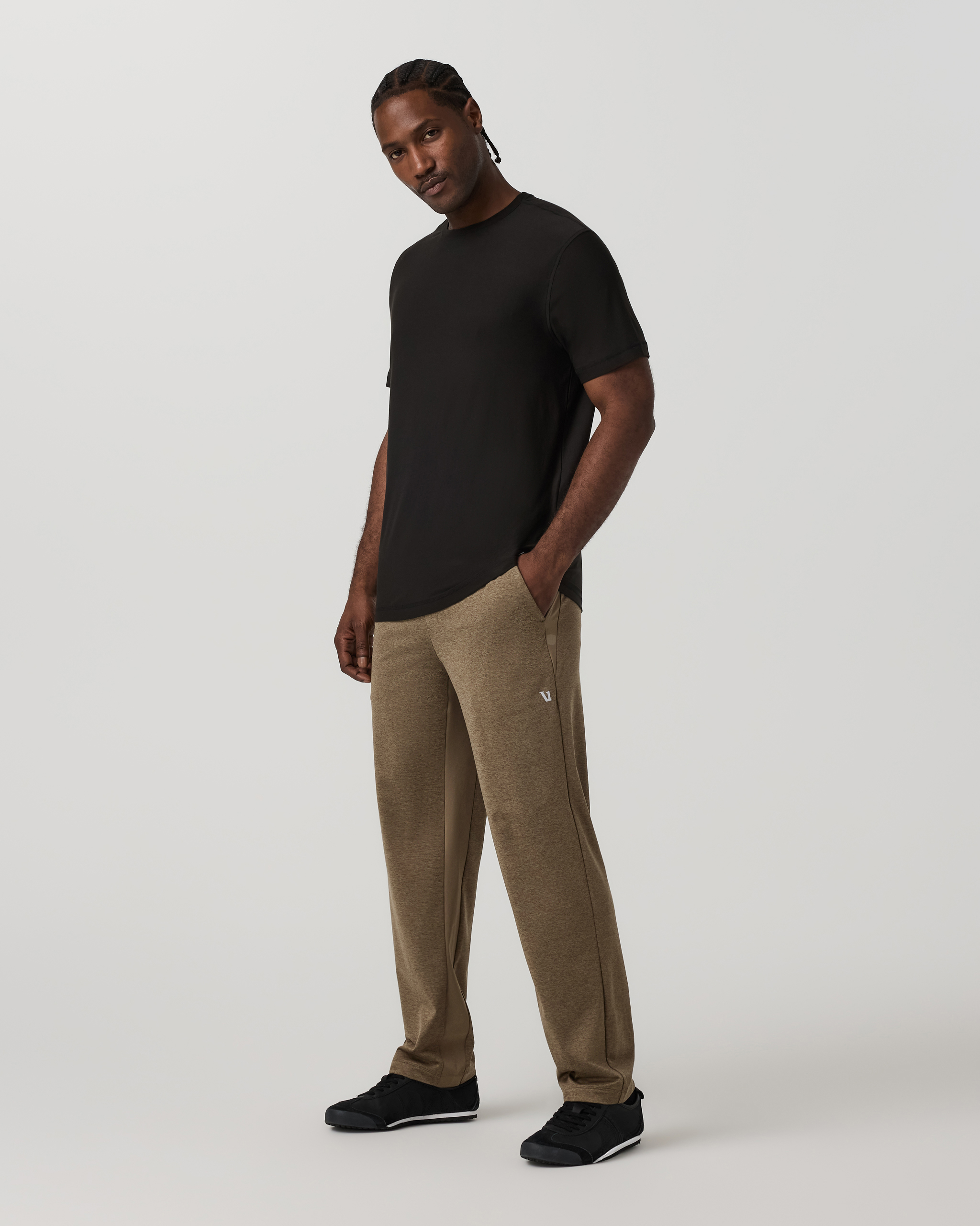Sunday Performance Track Pant 30 | Peppercorn Heather - Image 3