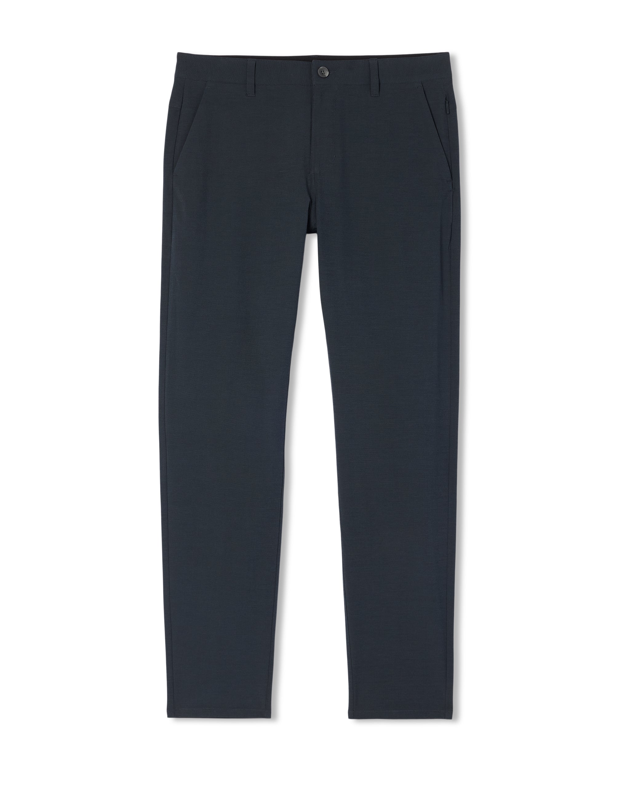 Aim Trouser Athletic Slim Fit 32 | Navy Linen Texture - Image 6
