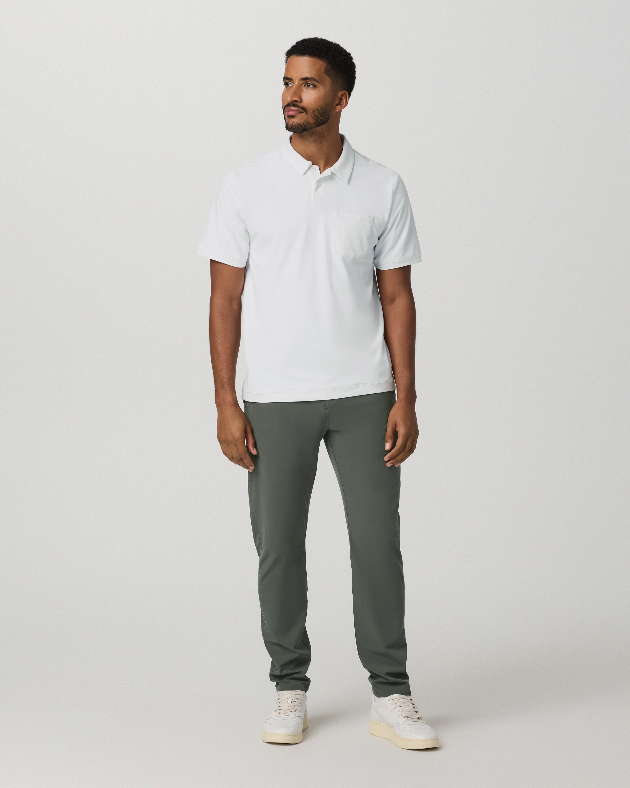Aim Trouser Athletic Slim Fit 32 | River Rock - Image 5