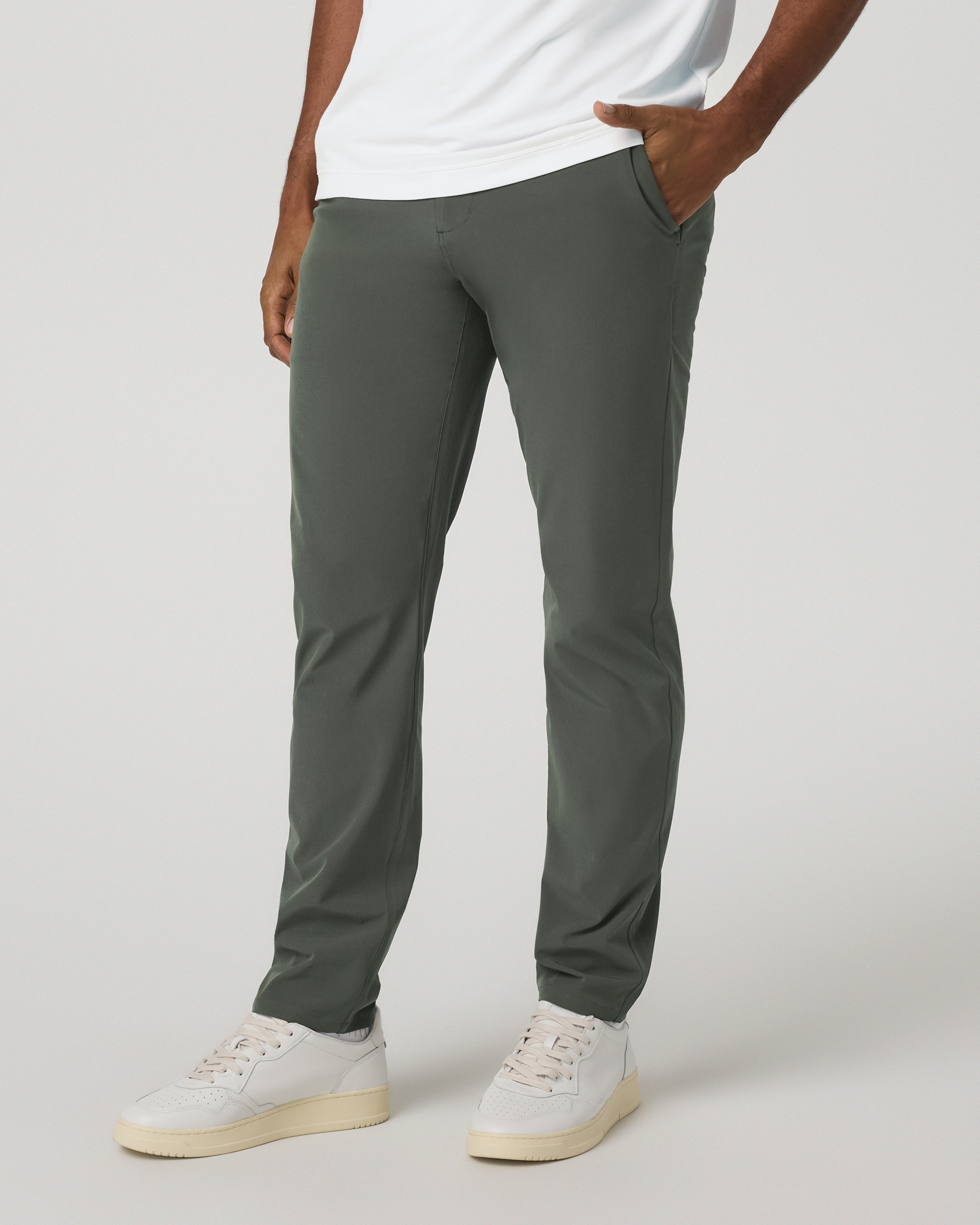 Aim Trouser Athletic Slim Fit 32 | River Rock - Image 3