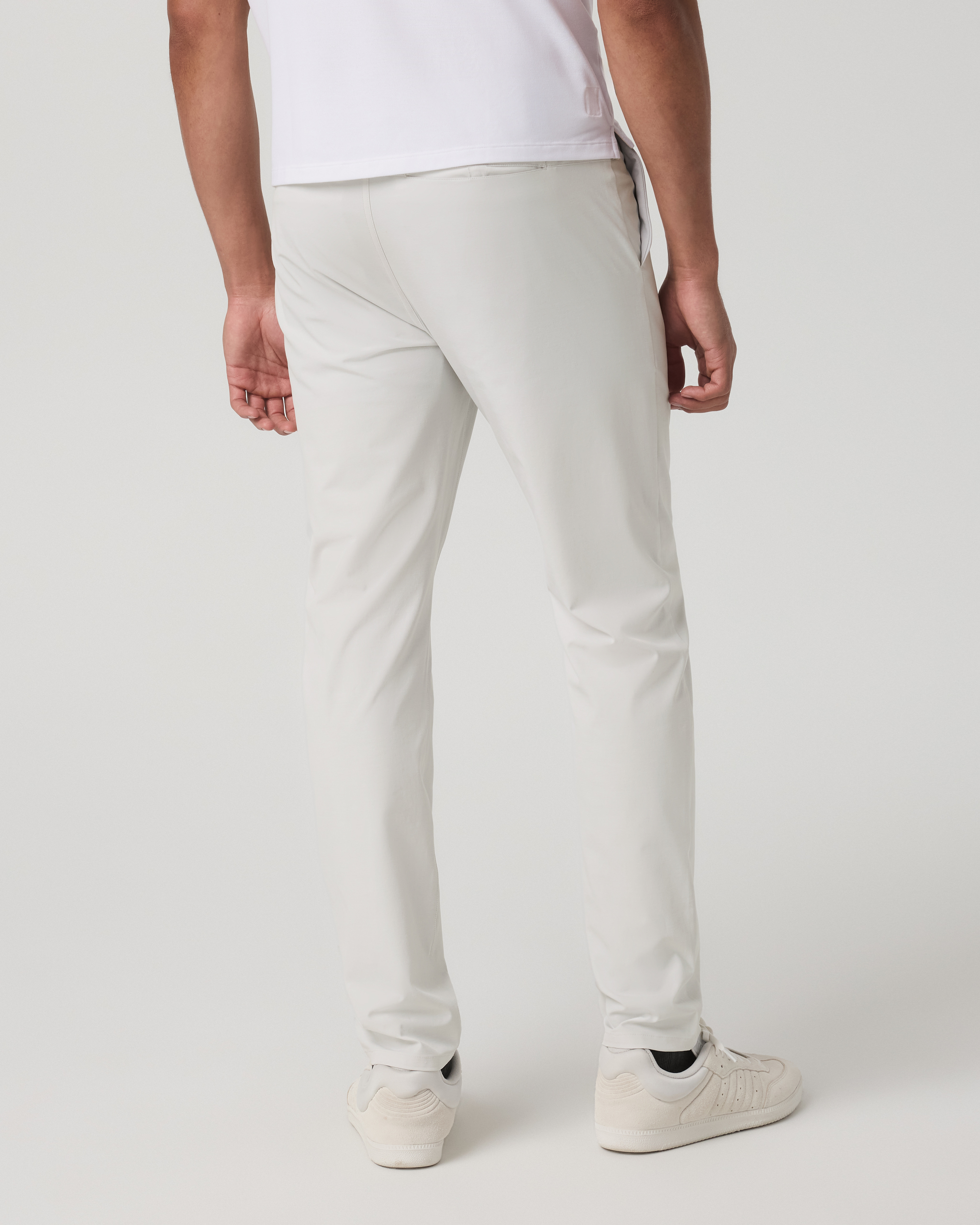 Aim Trouser Athletic Slim Fit 32 | Salt Linen Texture - Image 4