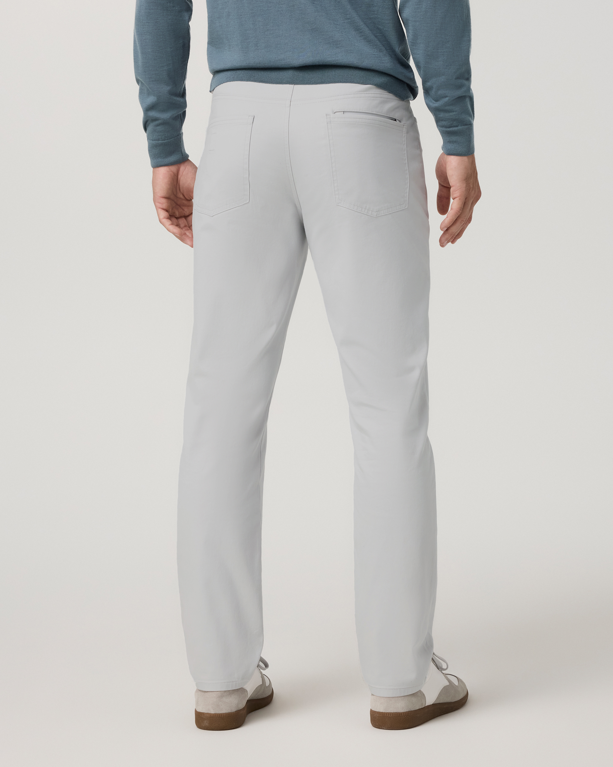 Vuori Meta™ Cotton Pant Classic Fit 30 | Frost Grey - Image 3