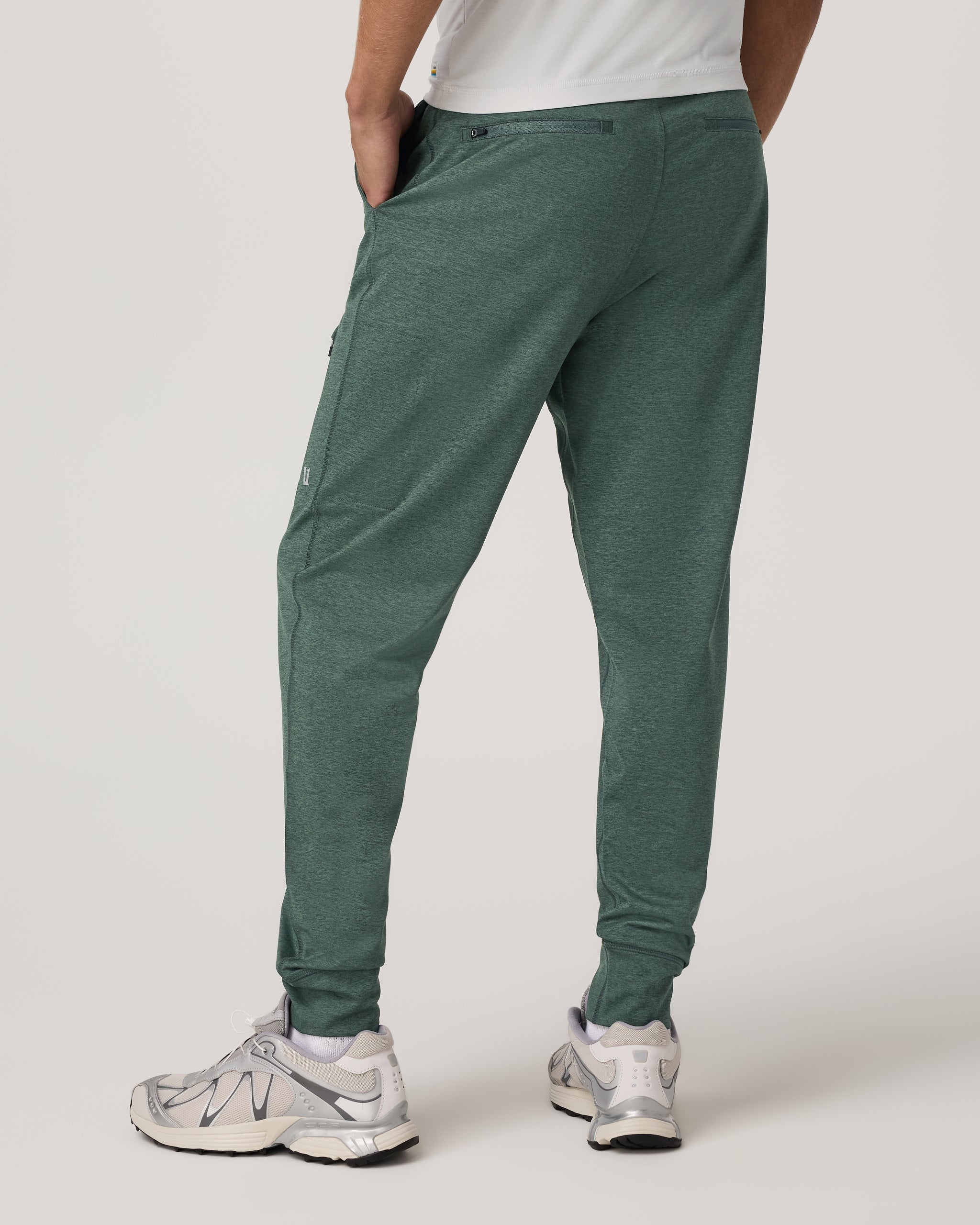Sunday Performance Jogger | Agate Green Heather - Image 3