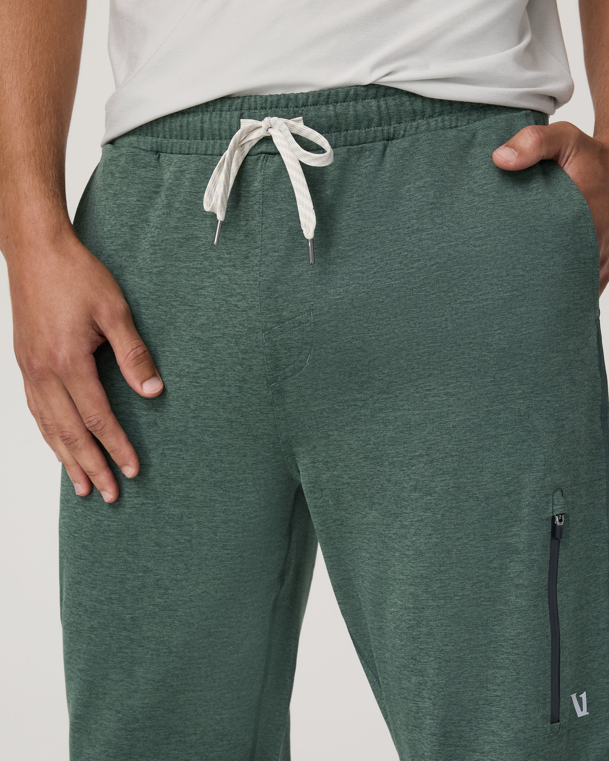 Sunday Performance Jogger | Agate Green Heather - Image 2