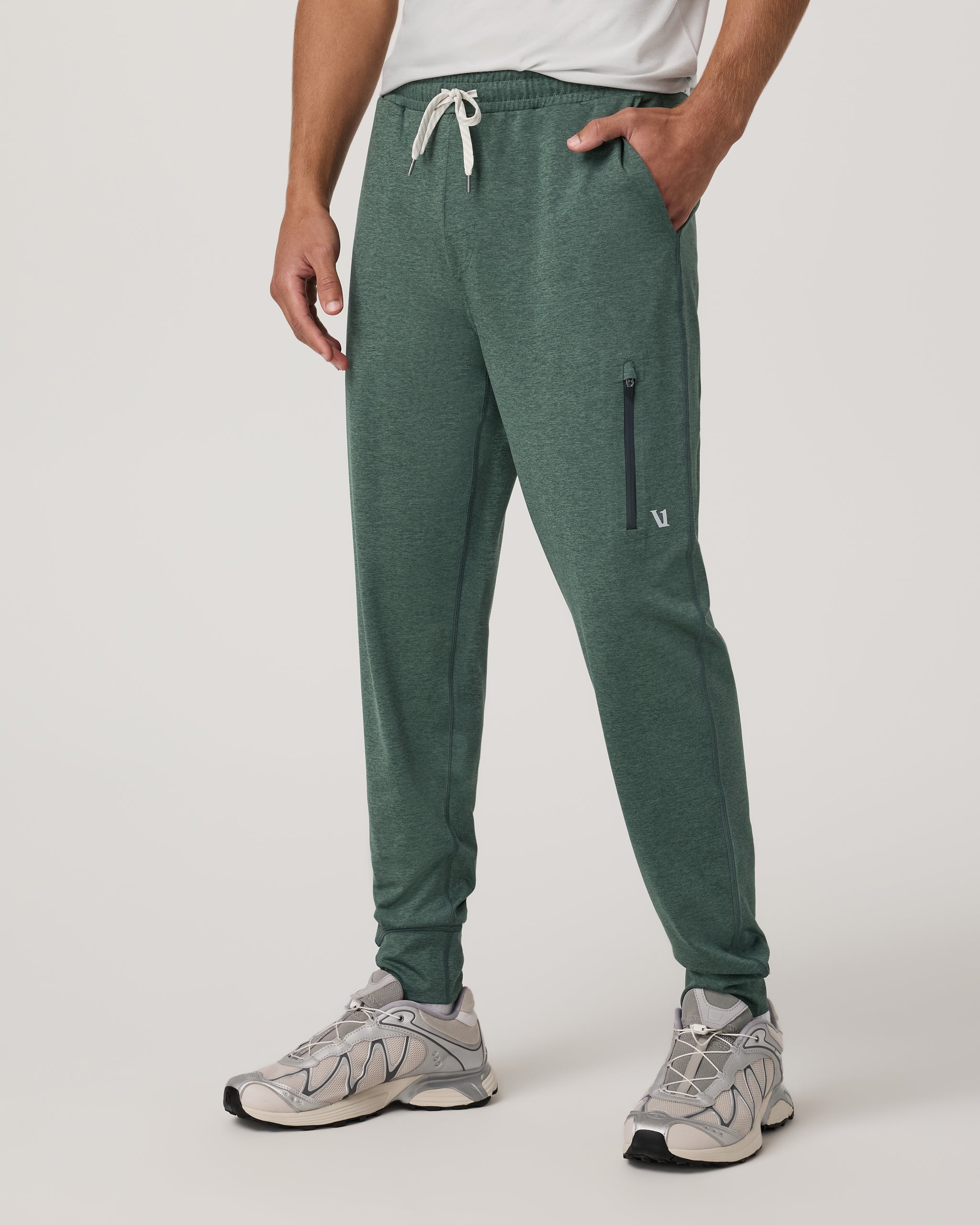 Sunday Performance Jogger | Agate Green Heather - Image 5