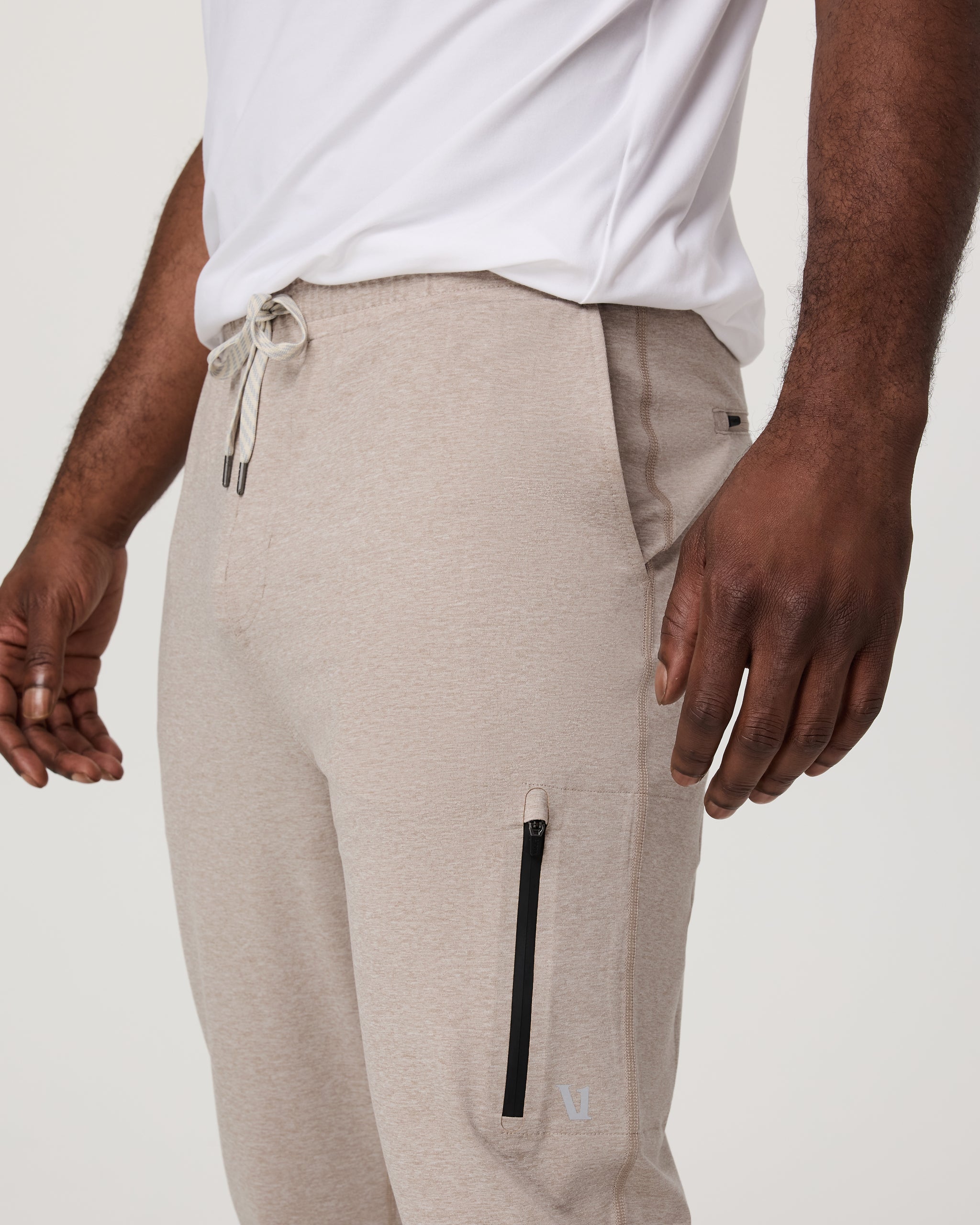 Sunday Performance Jogger - Long | Toast Heather - Image 2