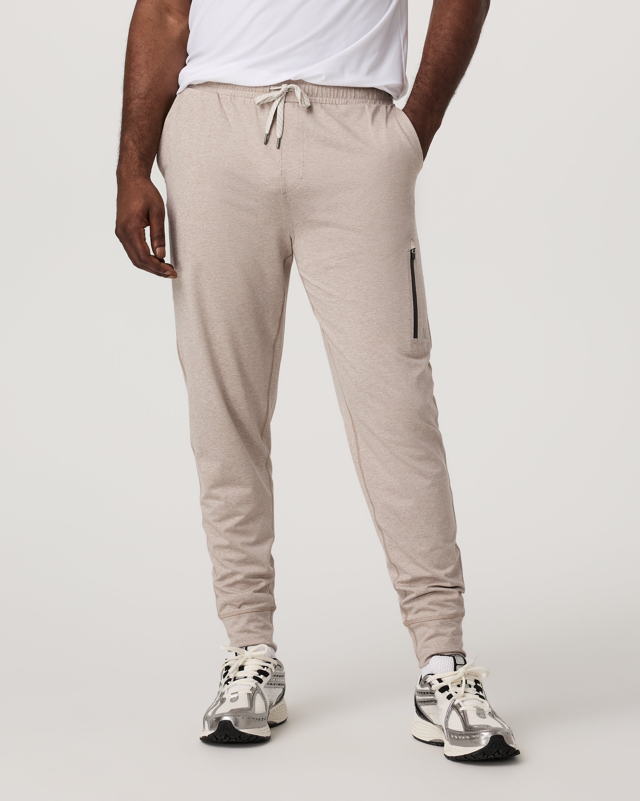 Sunday Performance Jogger - Long | Toast Heather - Image 5