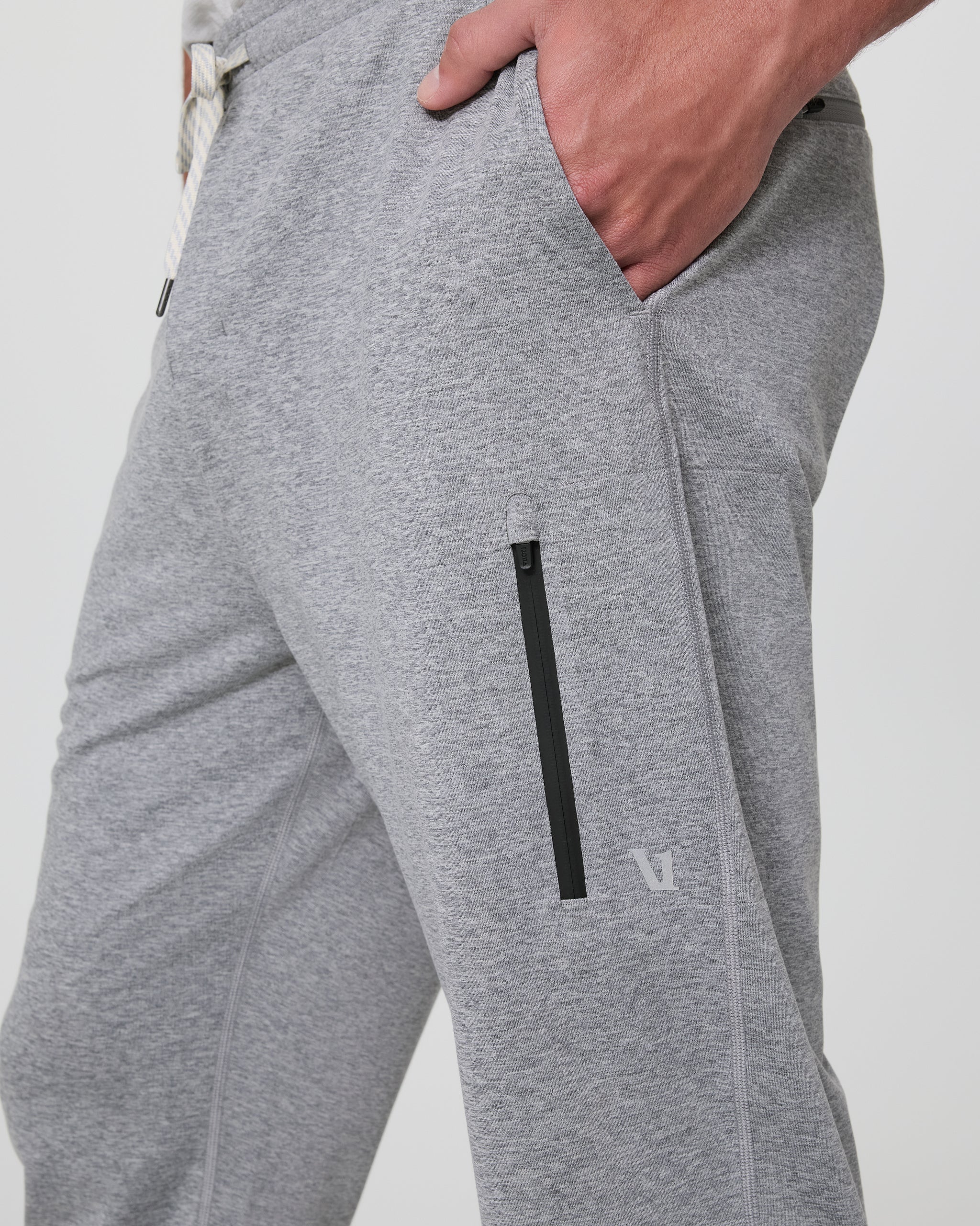 Sunday Performance Jogger | Grey Heather - Image 2