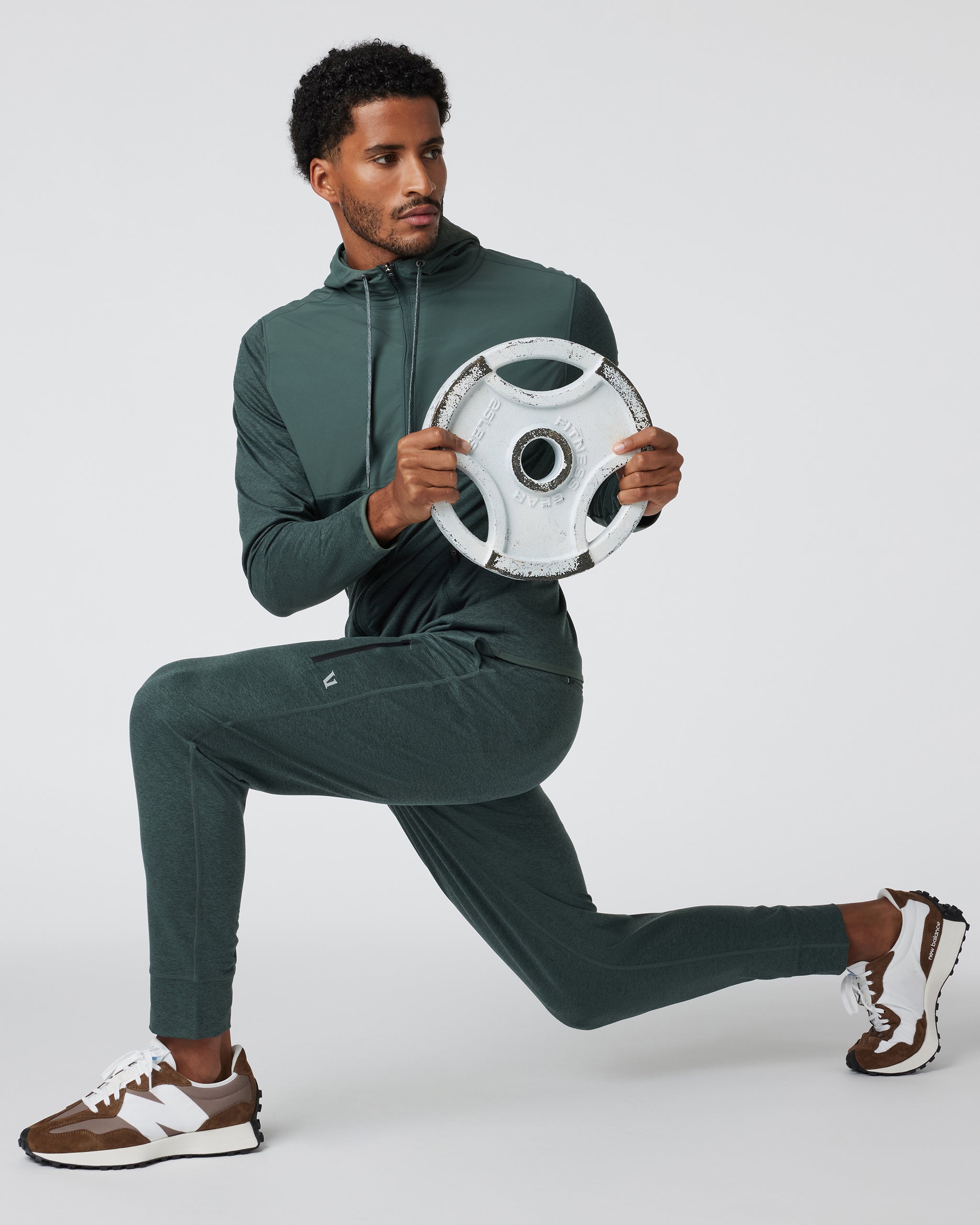 Sunday Performance Jogger - Long | Aspen Heather - Image 5