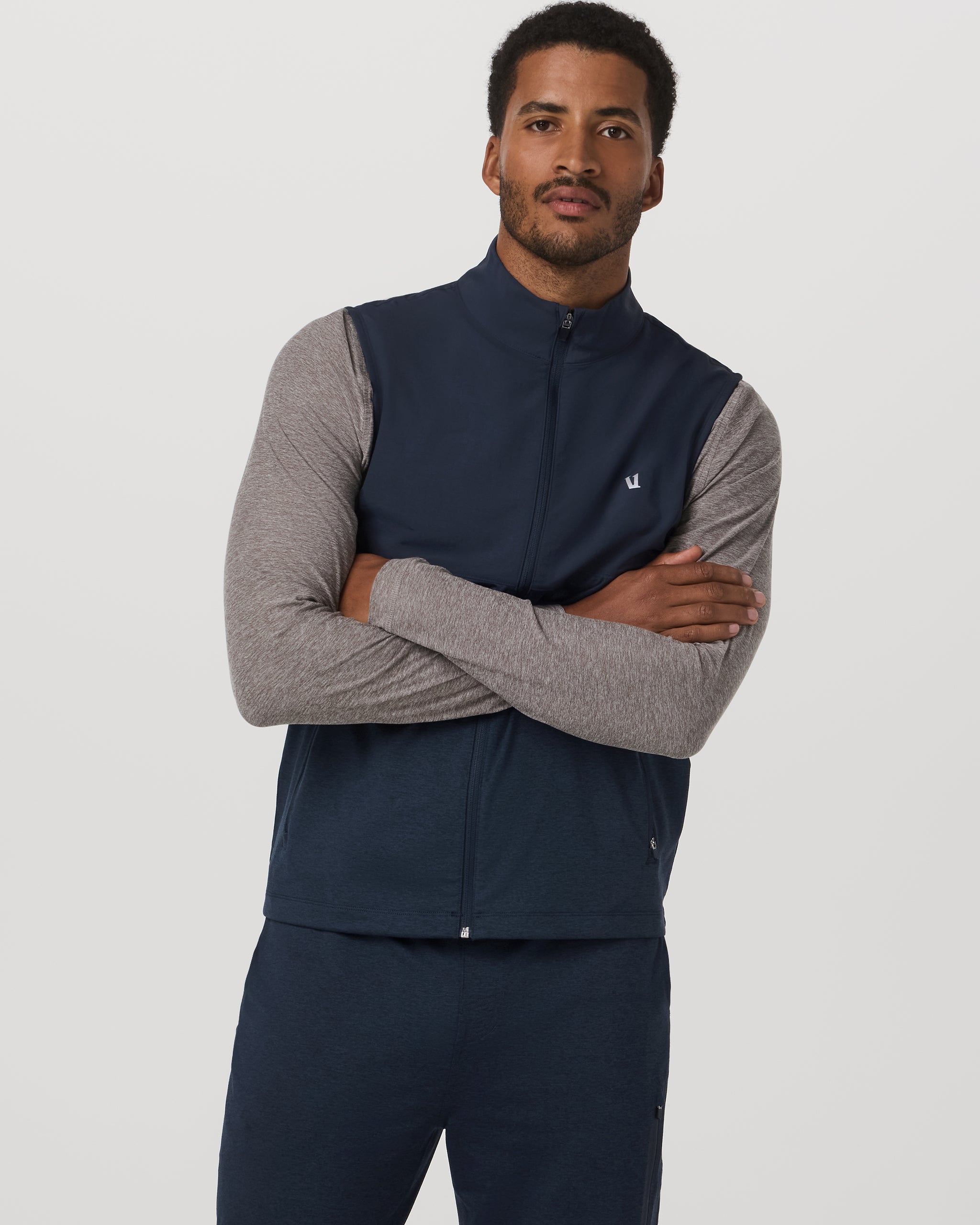 Sunday Element Vest | Ink Heather - Image 5