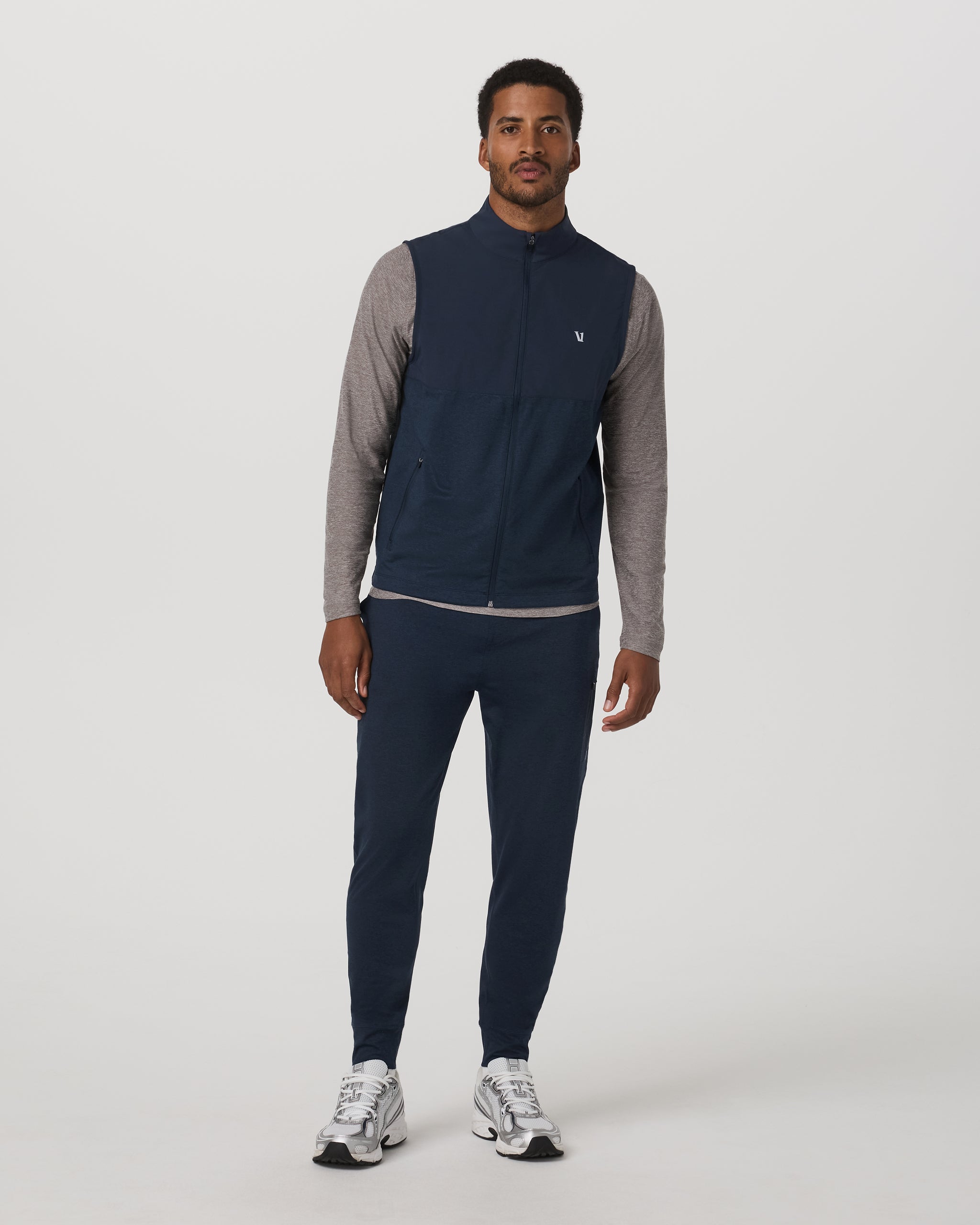 Sunday Element Vest | Ink Heather - Image 3