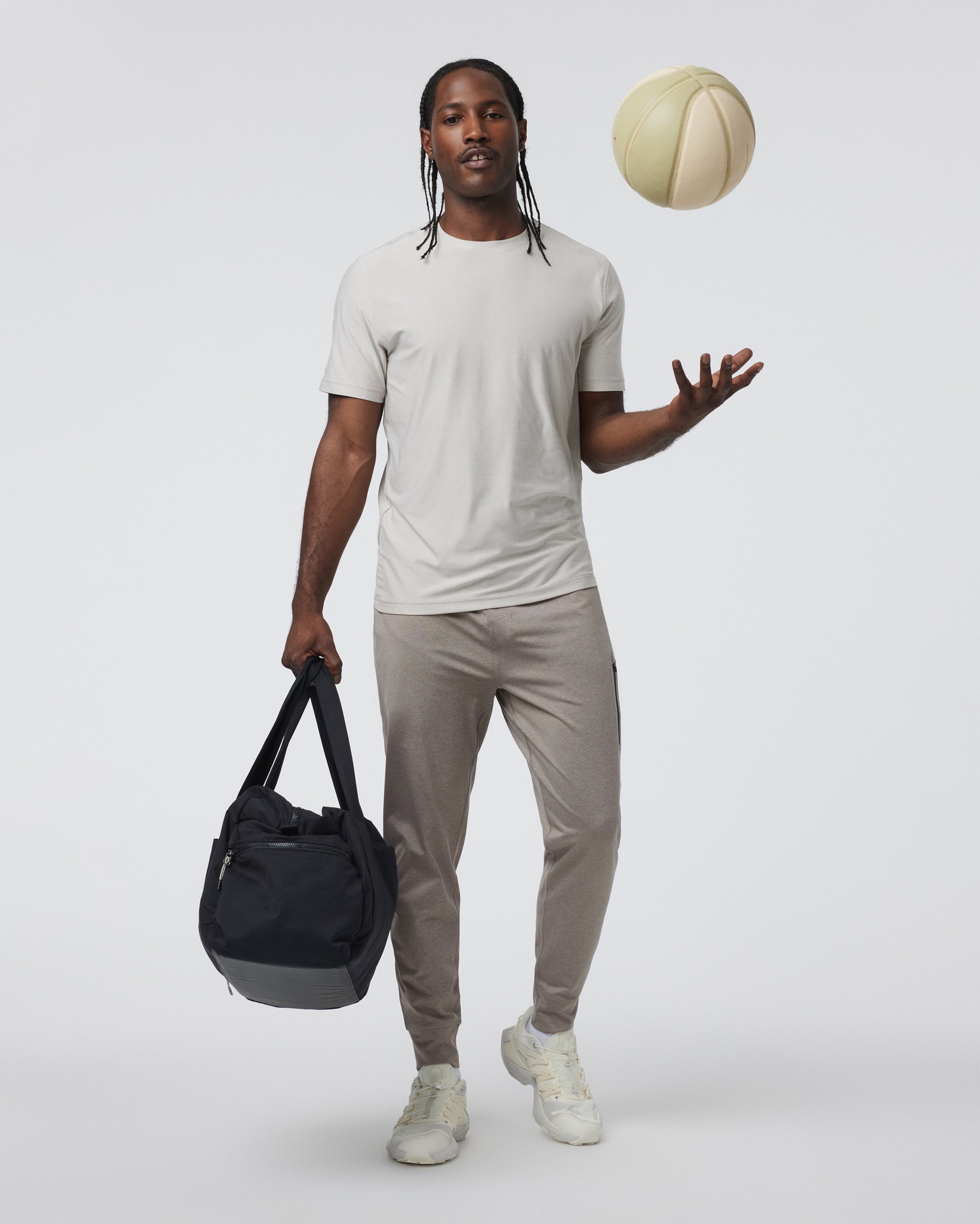Sunday Performance Jogger - Long | Mocha Heather - Image 5