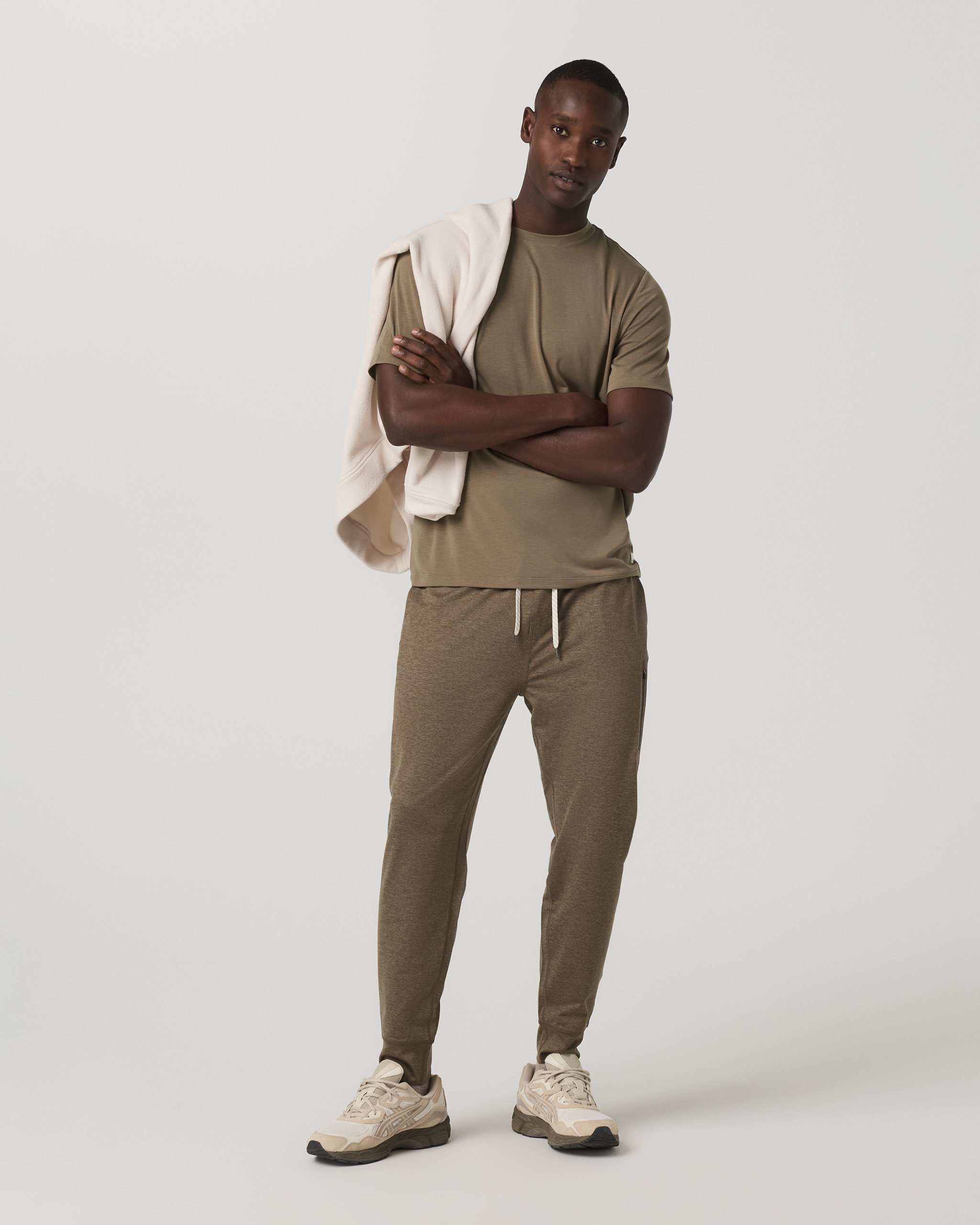 Sunday Performance Jogger | Peppercorn Heather - Image 3