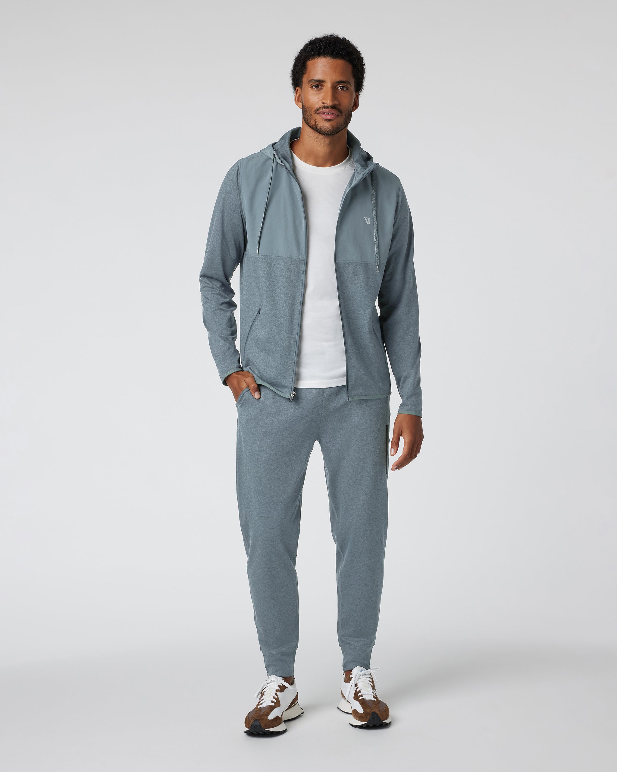 Sunday Performance Jogger | Dusty Blue Heather - Image 2