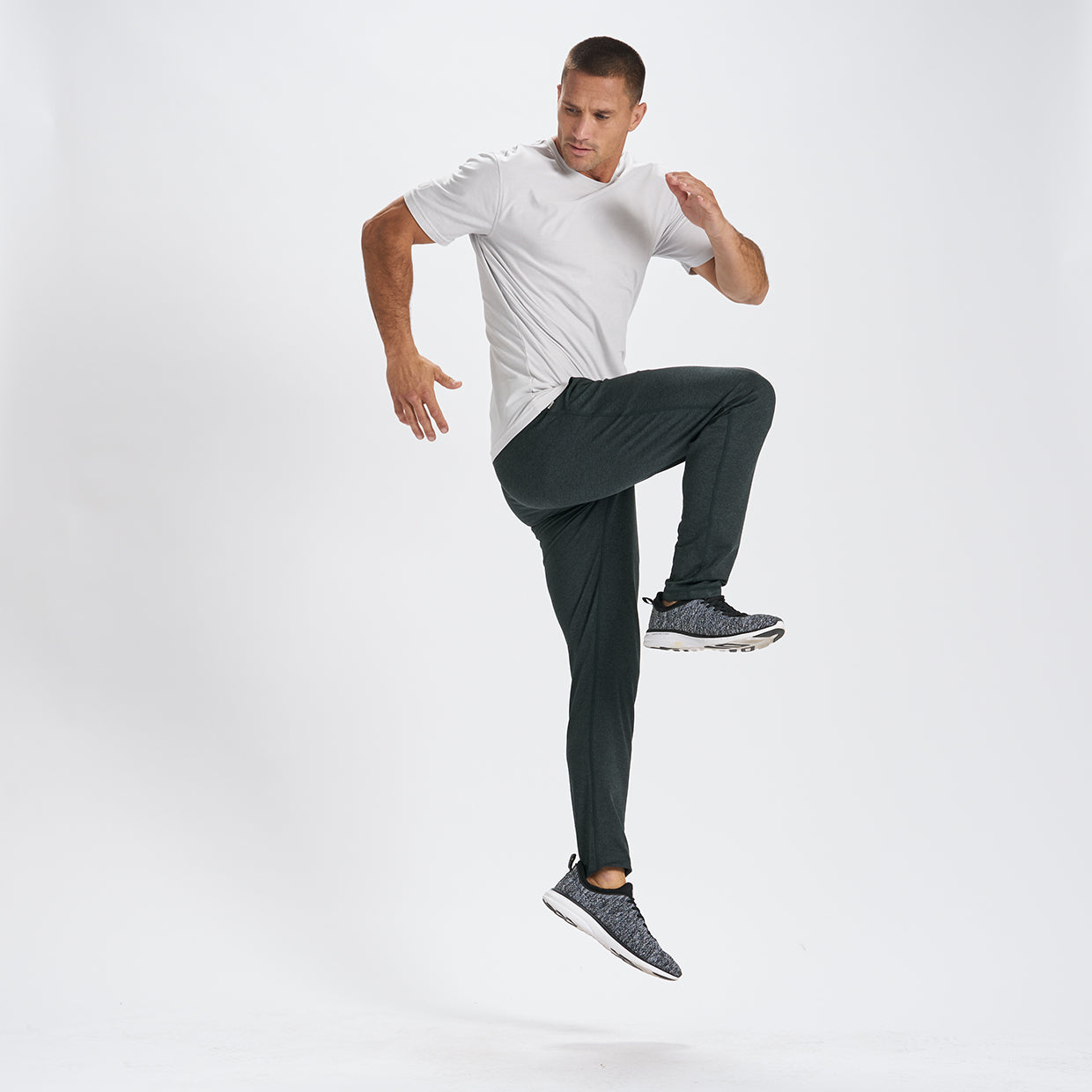 Ponto Performance Pant 30 | Blackened Green Heather - Image 5