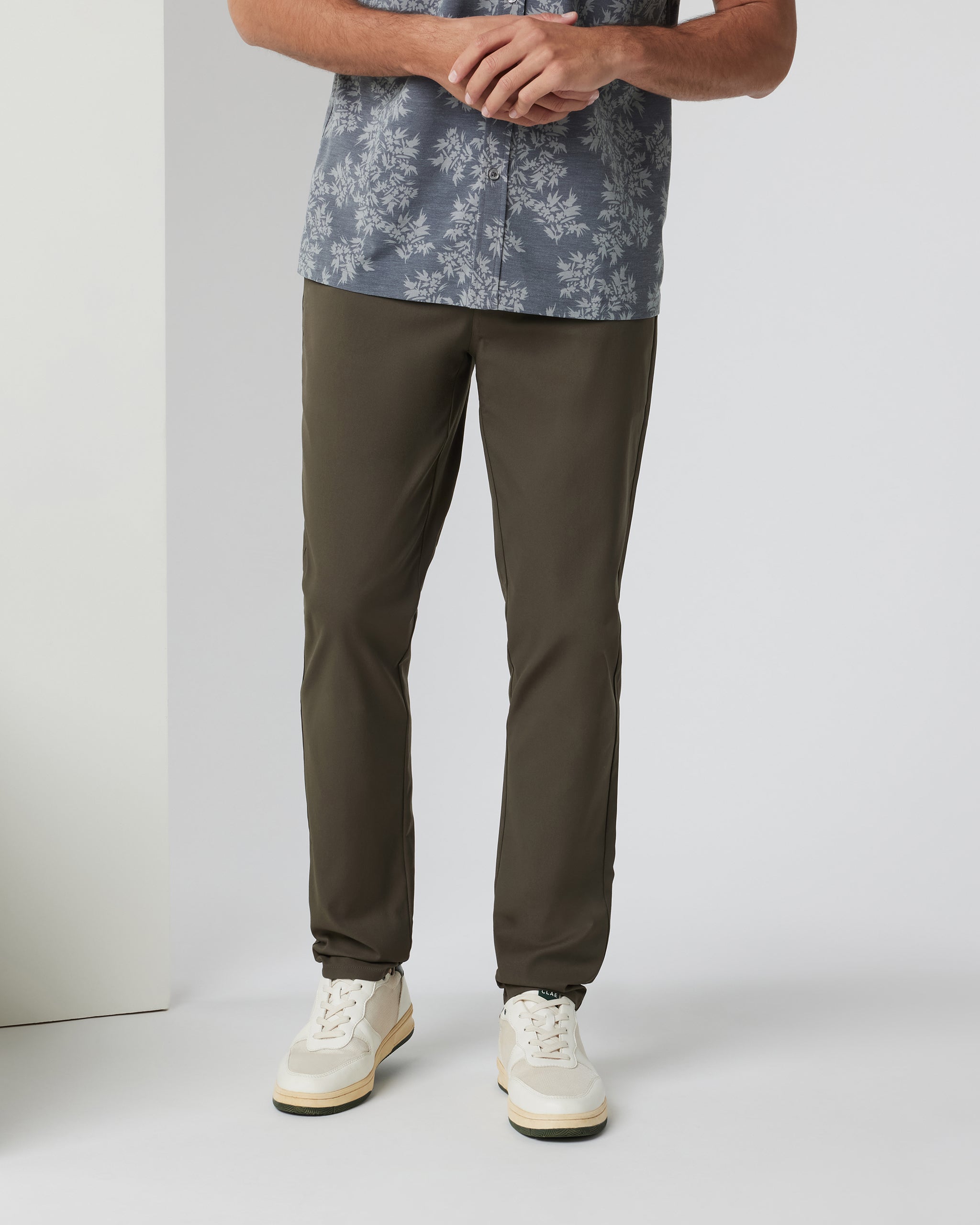 Cascade Tech Chino Pant Athletic Slim Fit 32 | Dark Oregano