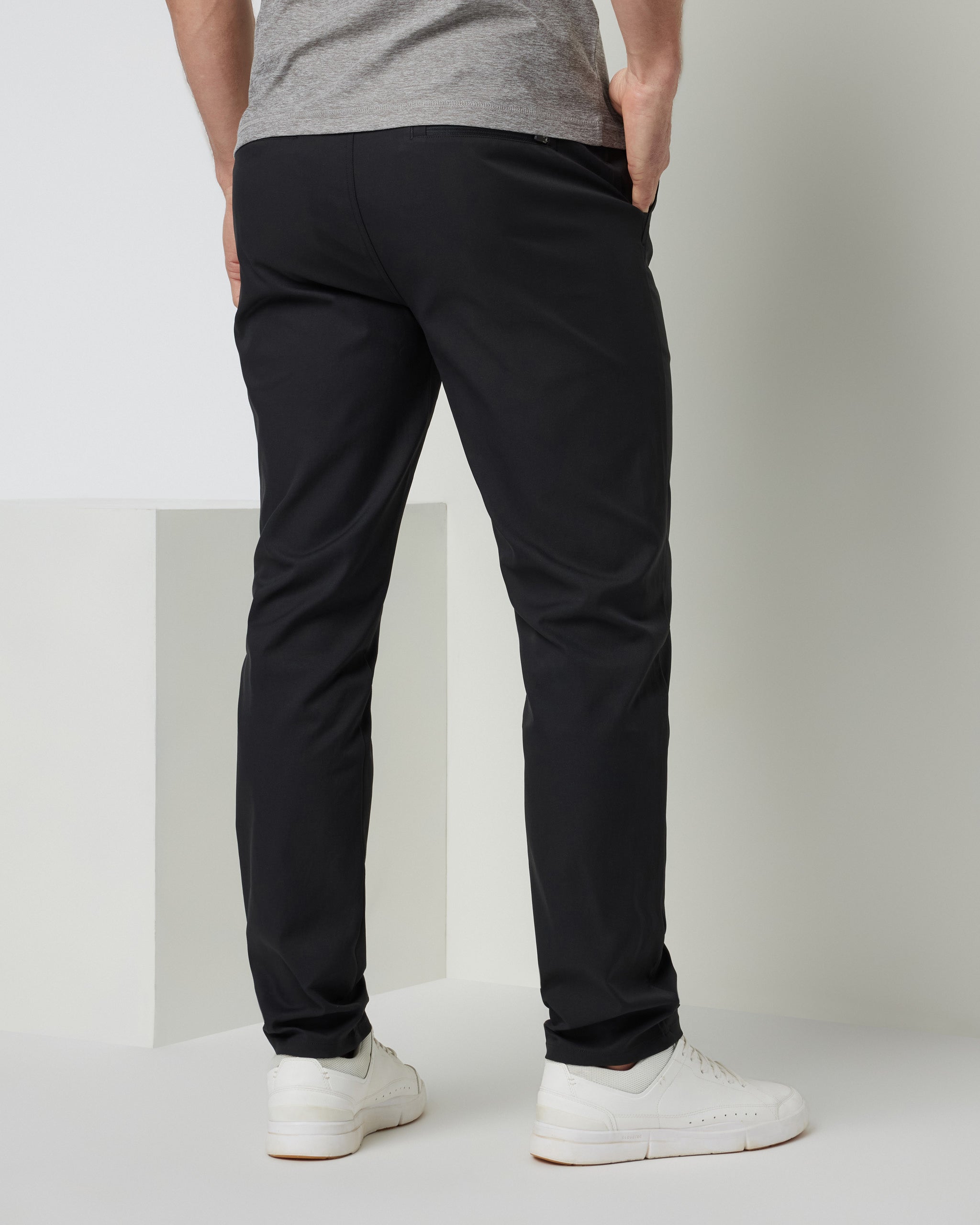Cascade Tech Chino Pant Athletic Slim Fit 30 | Black - Image 2