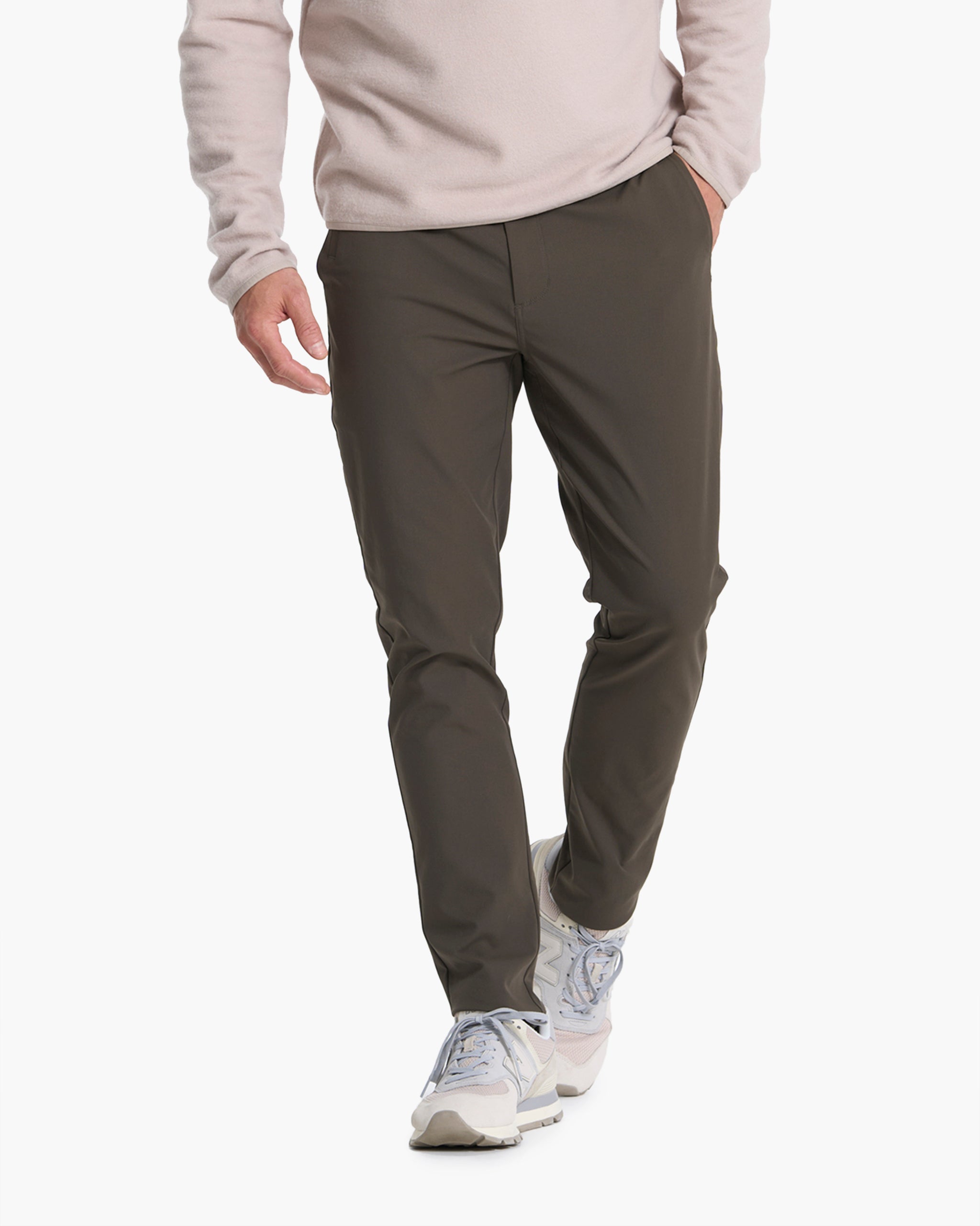 Cascade Tech Chino Pant Athletic Slim Fit 30 | Dark Oregano