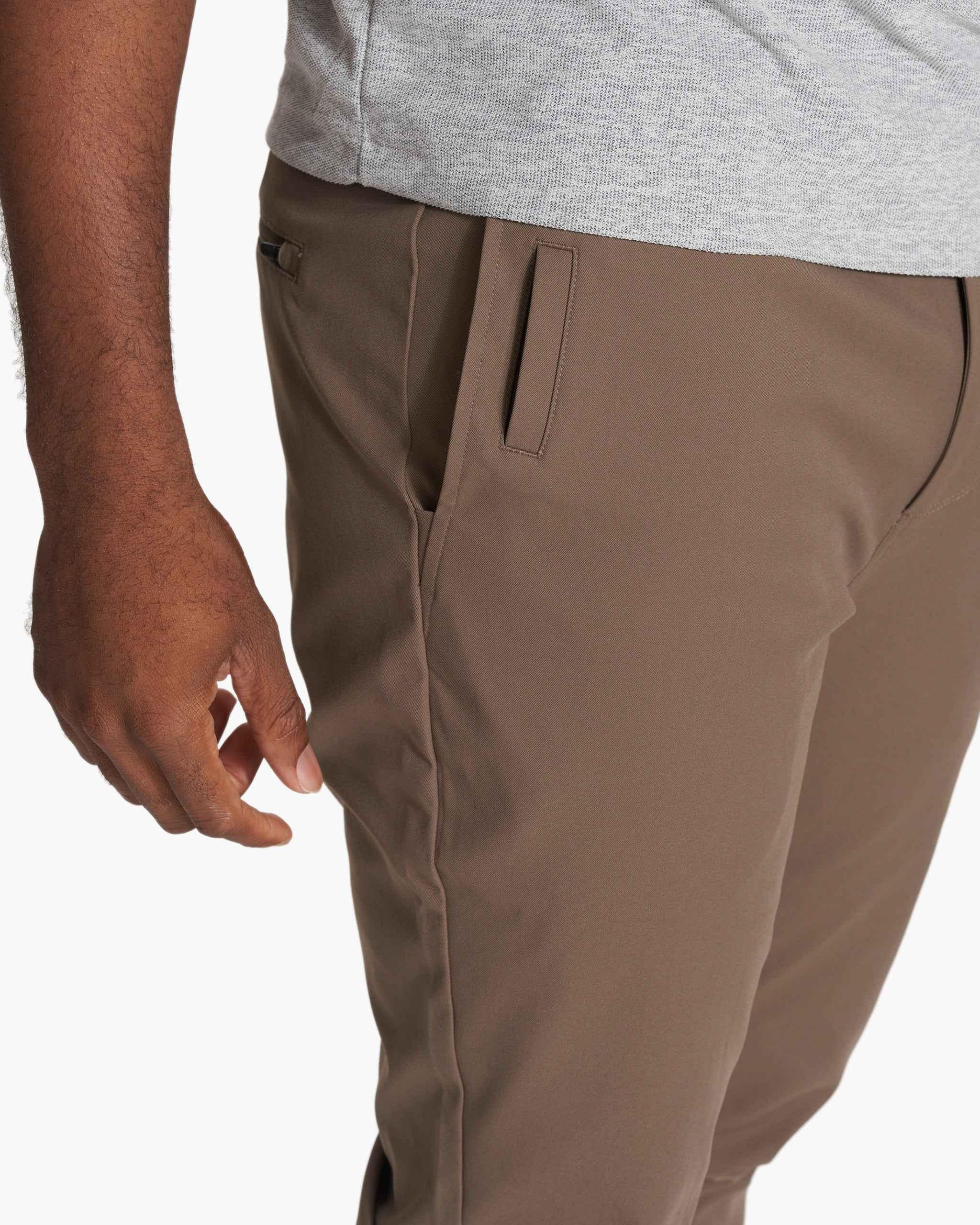 Cascade Tech Chino Pant Athletic Slim Fit 30 | Greige - Image 5