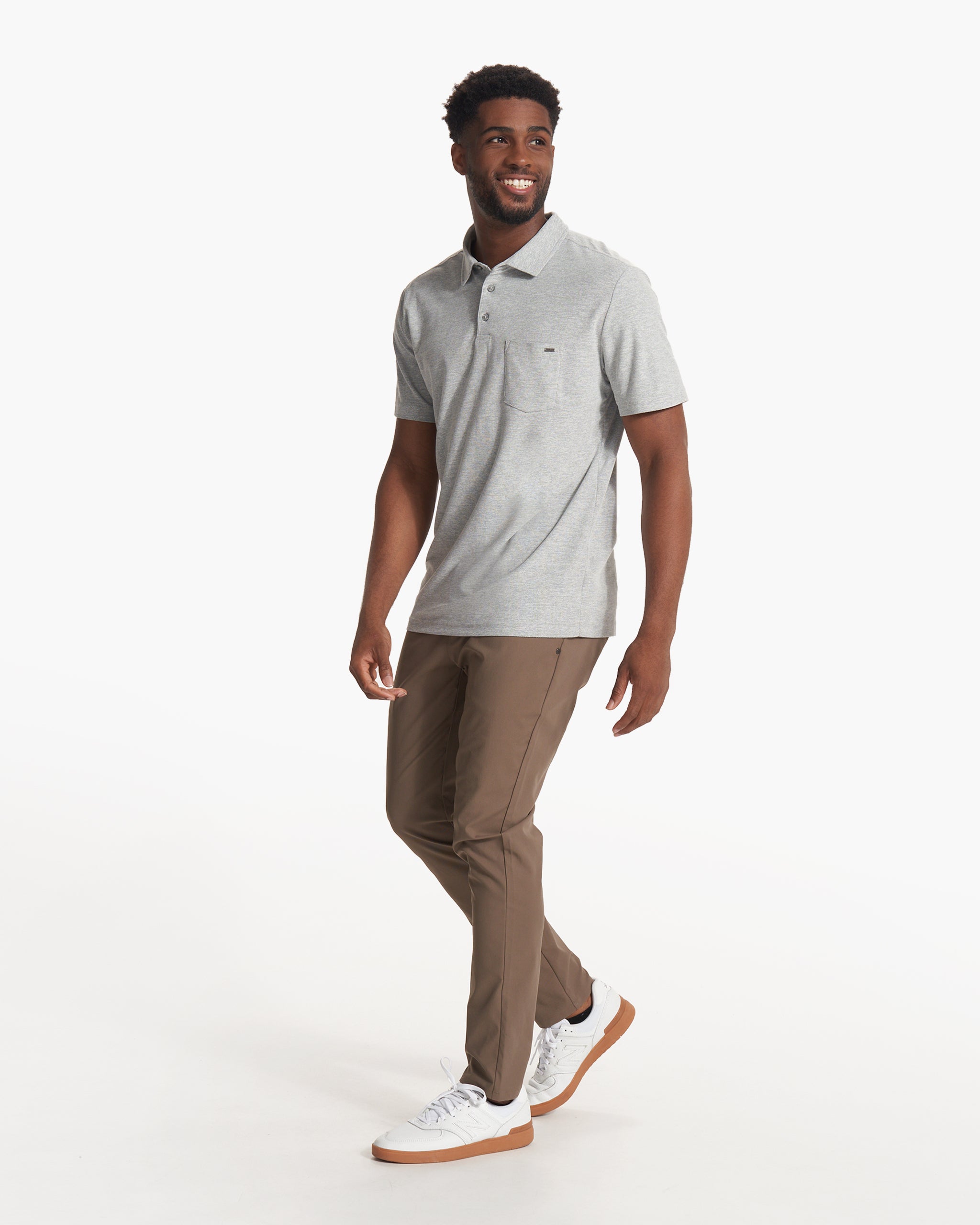 Cascade Tech Chino Pant Athletic Slim Fit 30 | Greige - Image 4