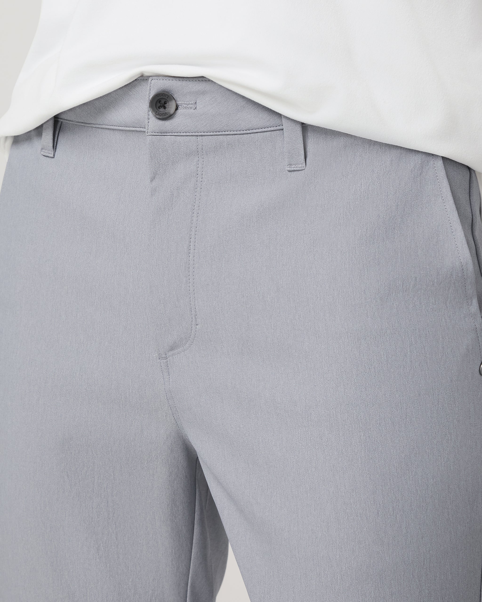 Cascade Tech Chino Pant Athletic Slim Fit 30 | Heather Grey - Image 2