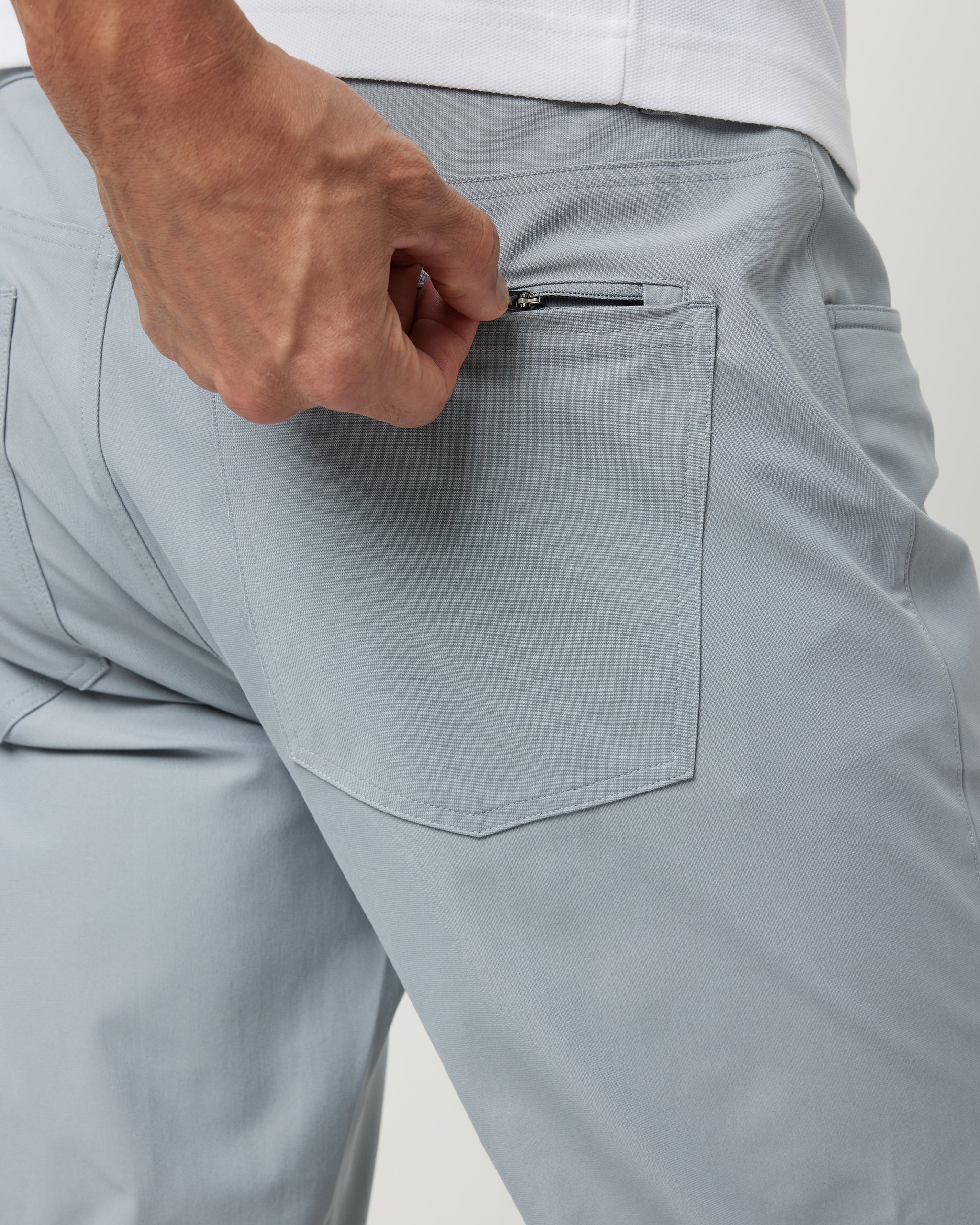 Vuori Meta™ Pant Athletic Slim Fit 34 | Steel - Image 5