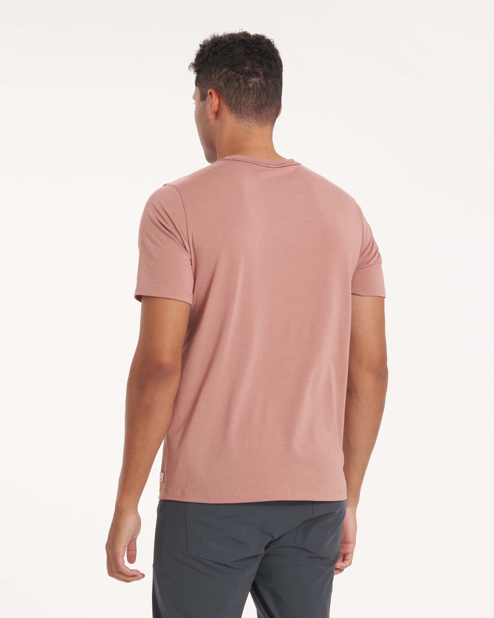 Current Tech Tee | Light Terracotta - Image 4
