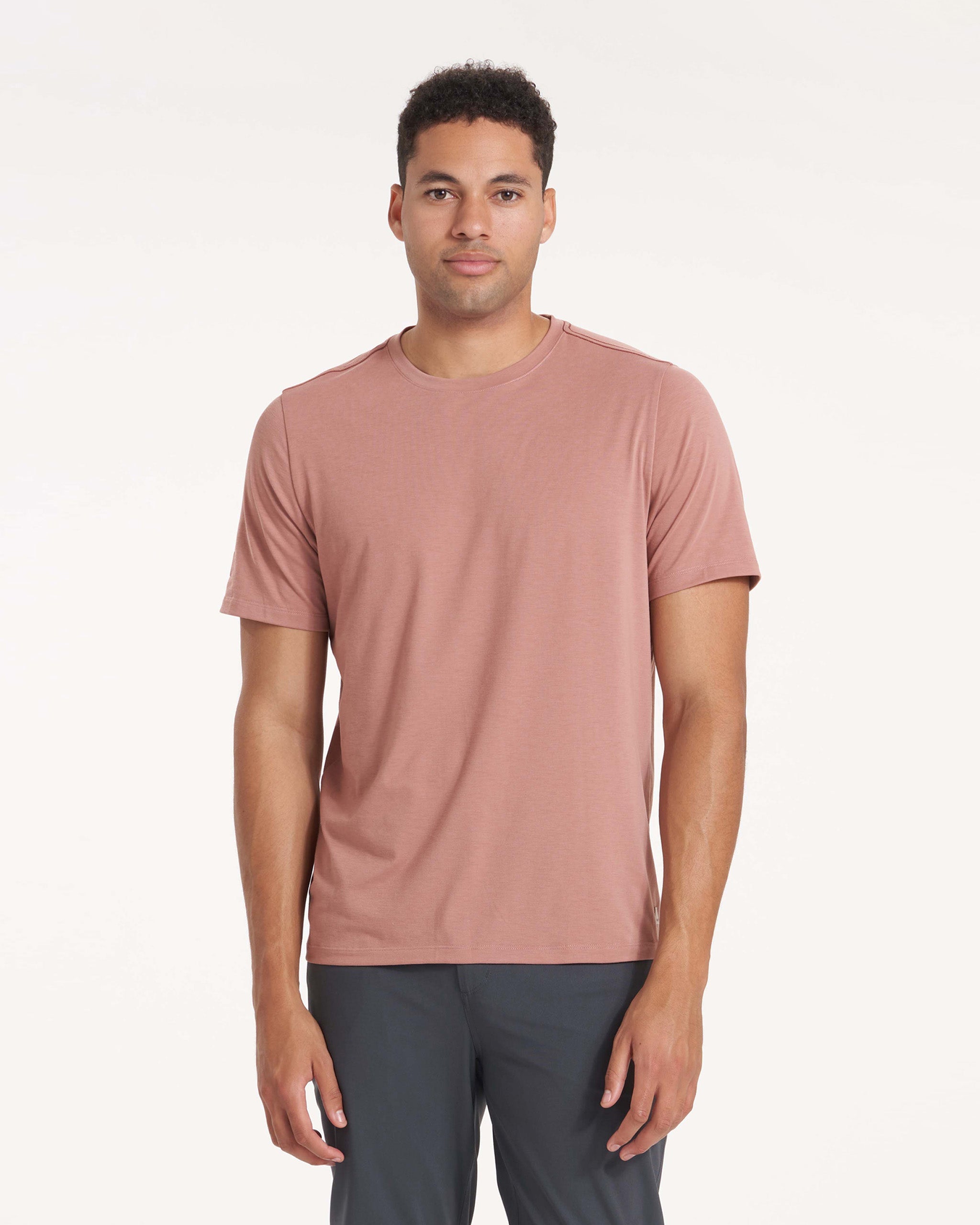 Current Tech Tee | Light Terracotta