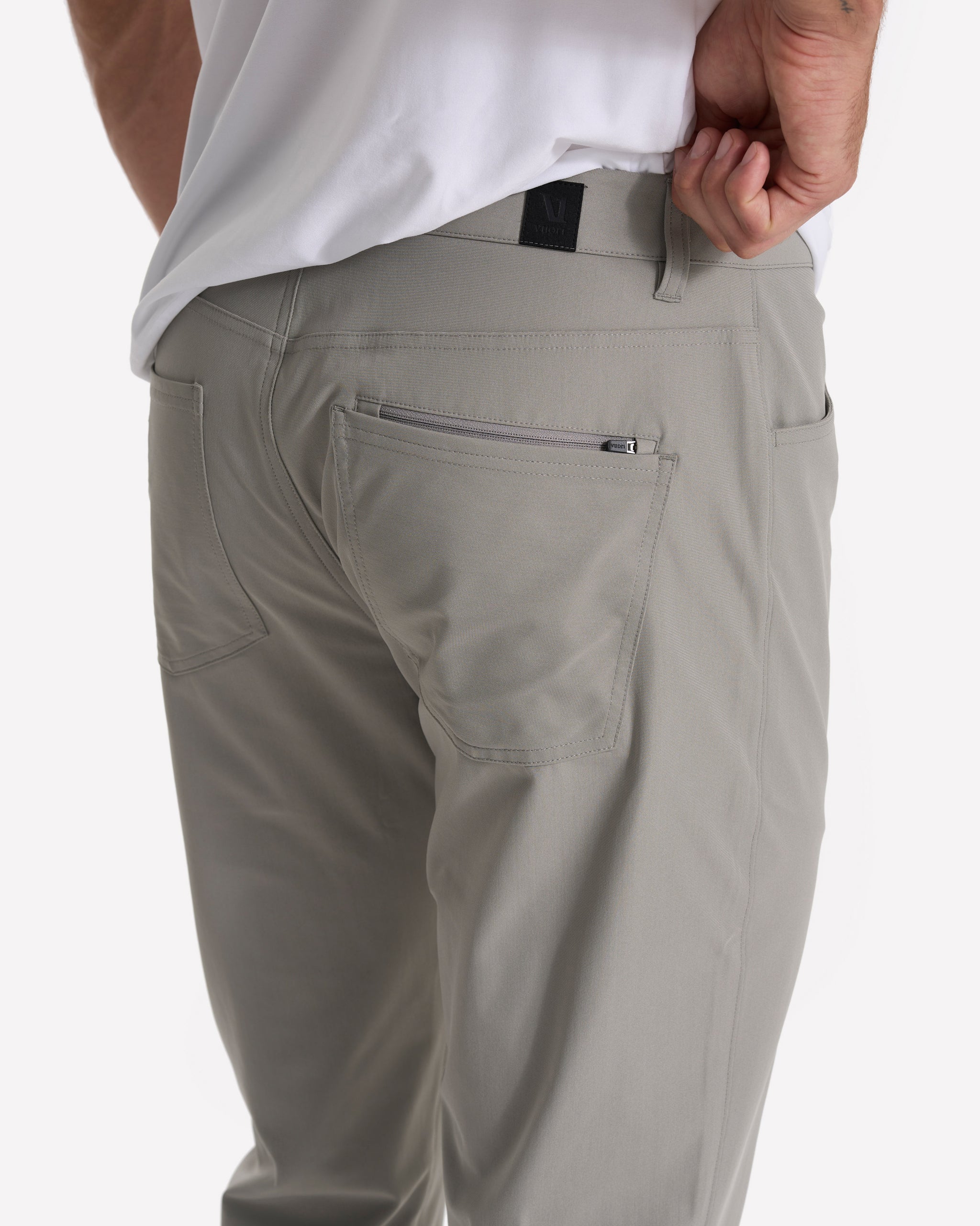 Vuori Meta™ Pant Athletic Slim Fit 32 | Driftwood - Image 5