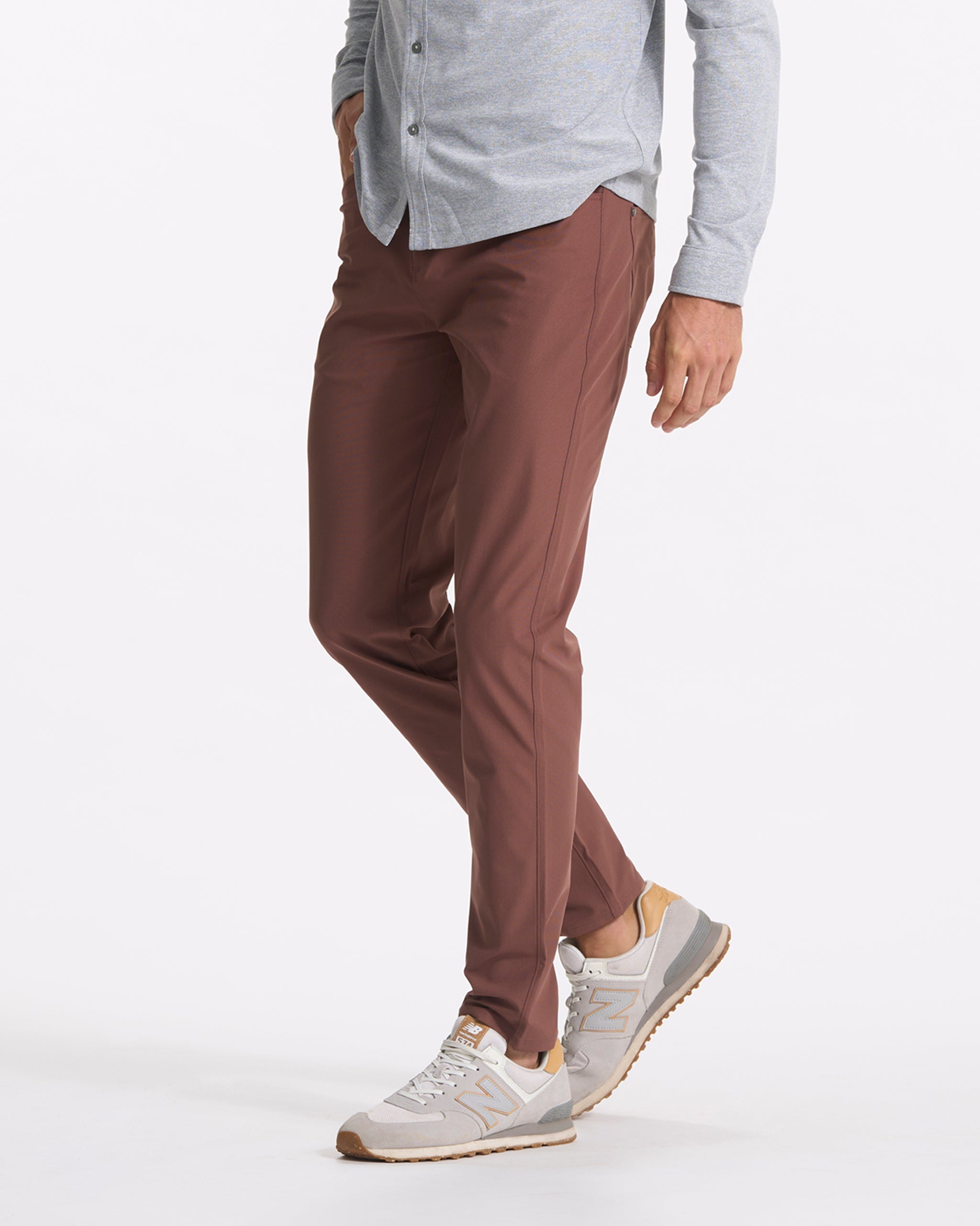 Vuori Meta™ Pant Athletic Slim Fit 32 | Hazelnut - Image 3