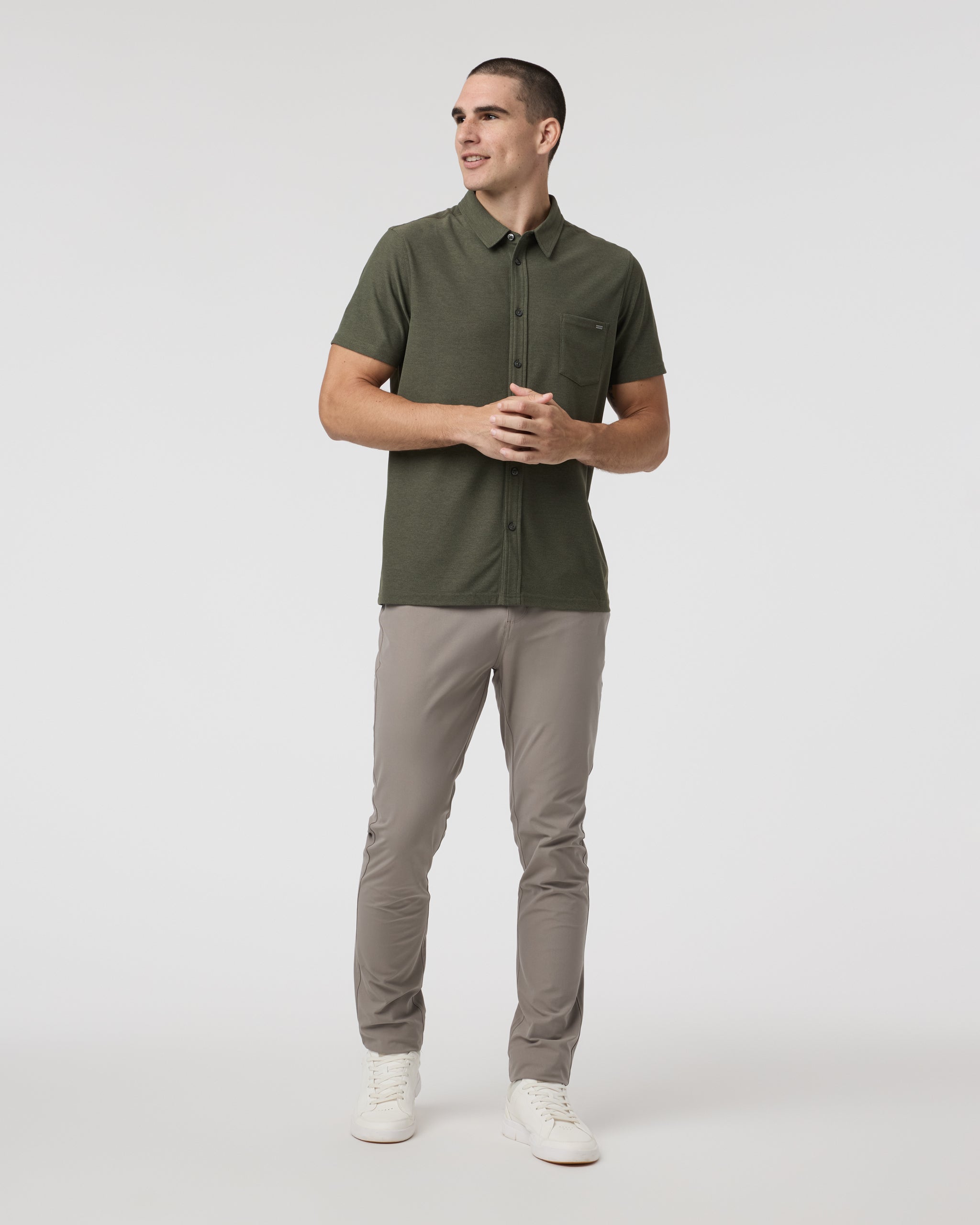 Vuori Meta™ Pant Athletic Slim Fit 32 | Mocha - Image 3