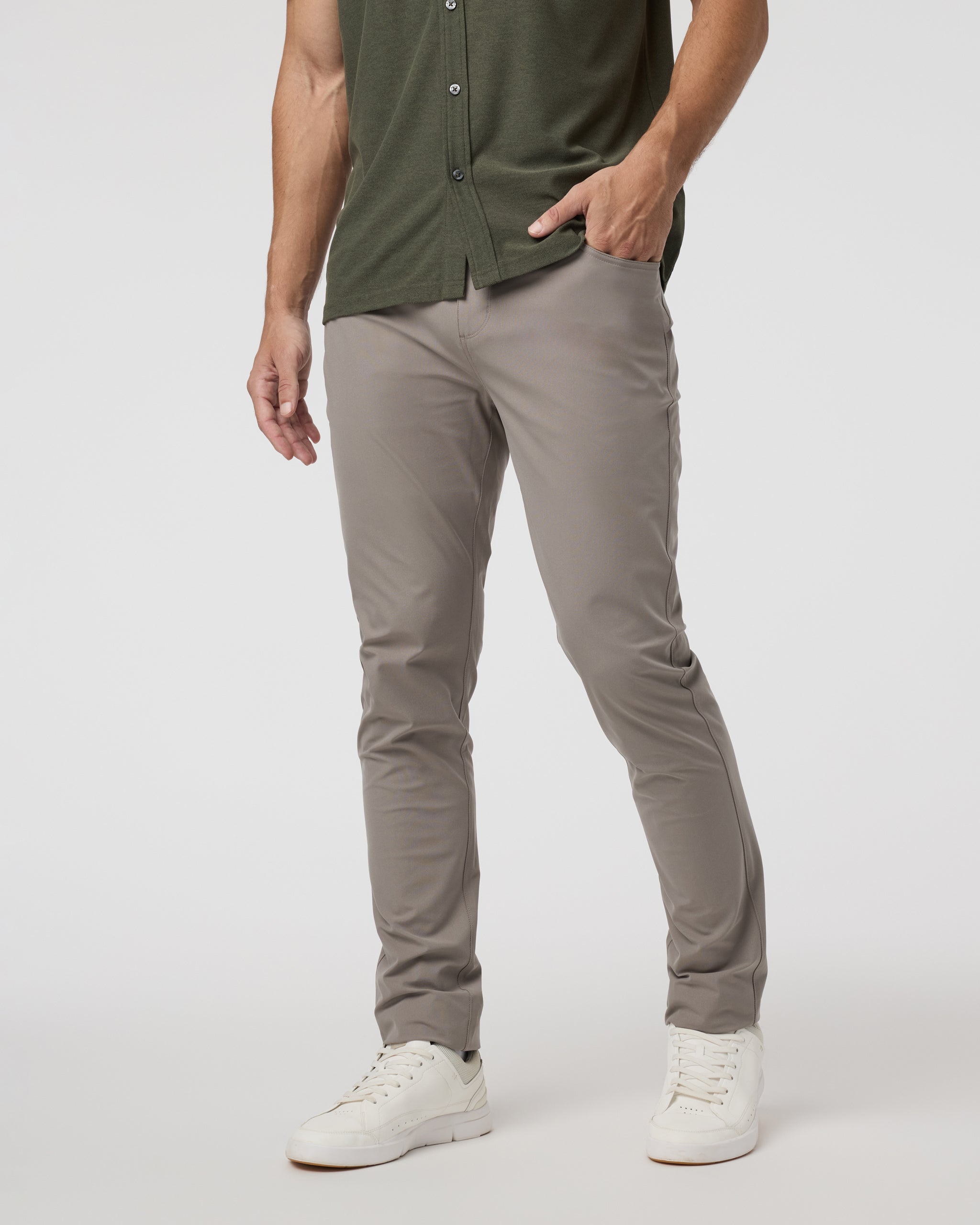 Vuori Meta™ Pant Athletic Slim Fit 32 | Mocha - Image 4