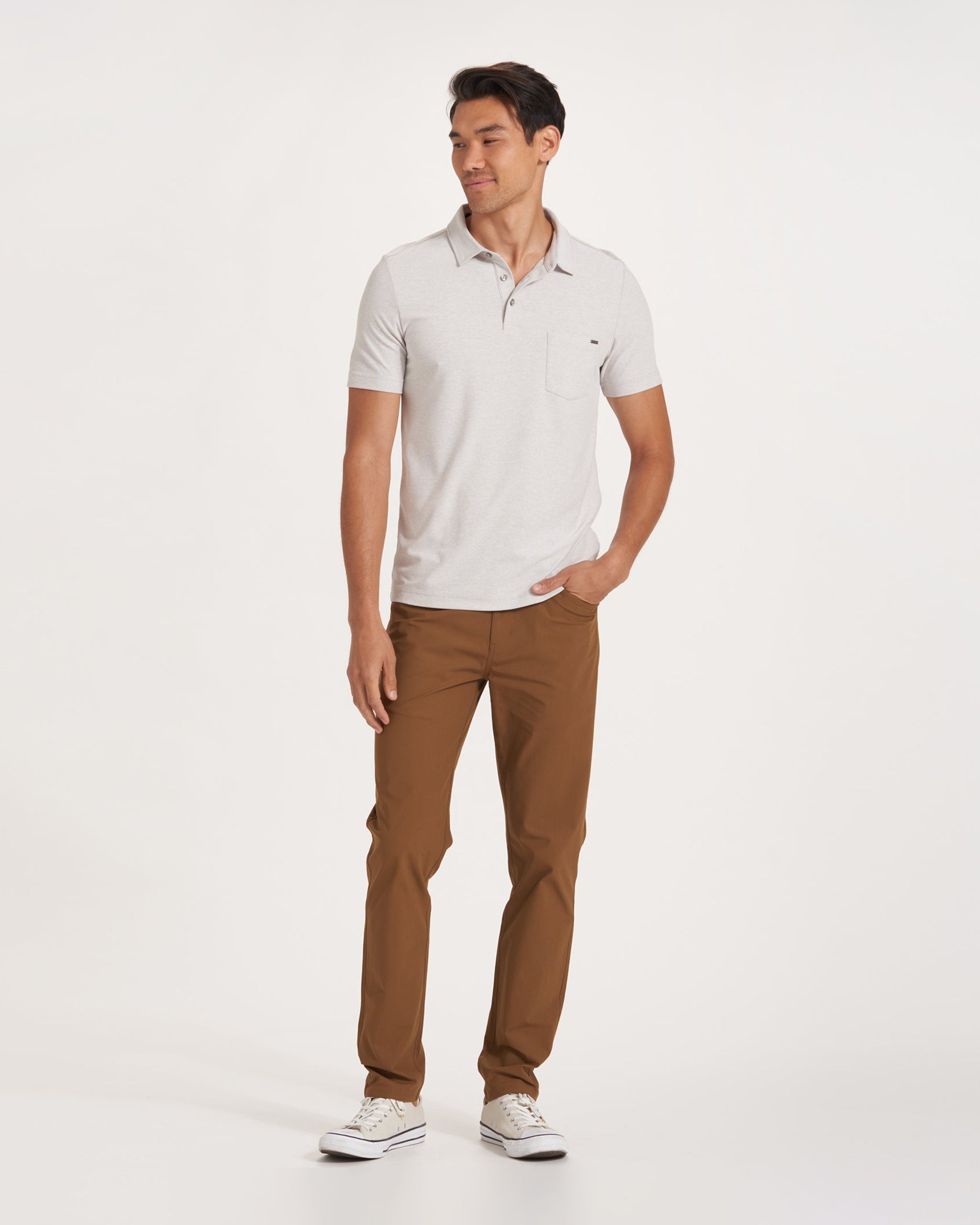 Vuori Meta™ Pant Athletic Slim Fit 34 | Tobacco - Image 5