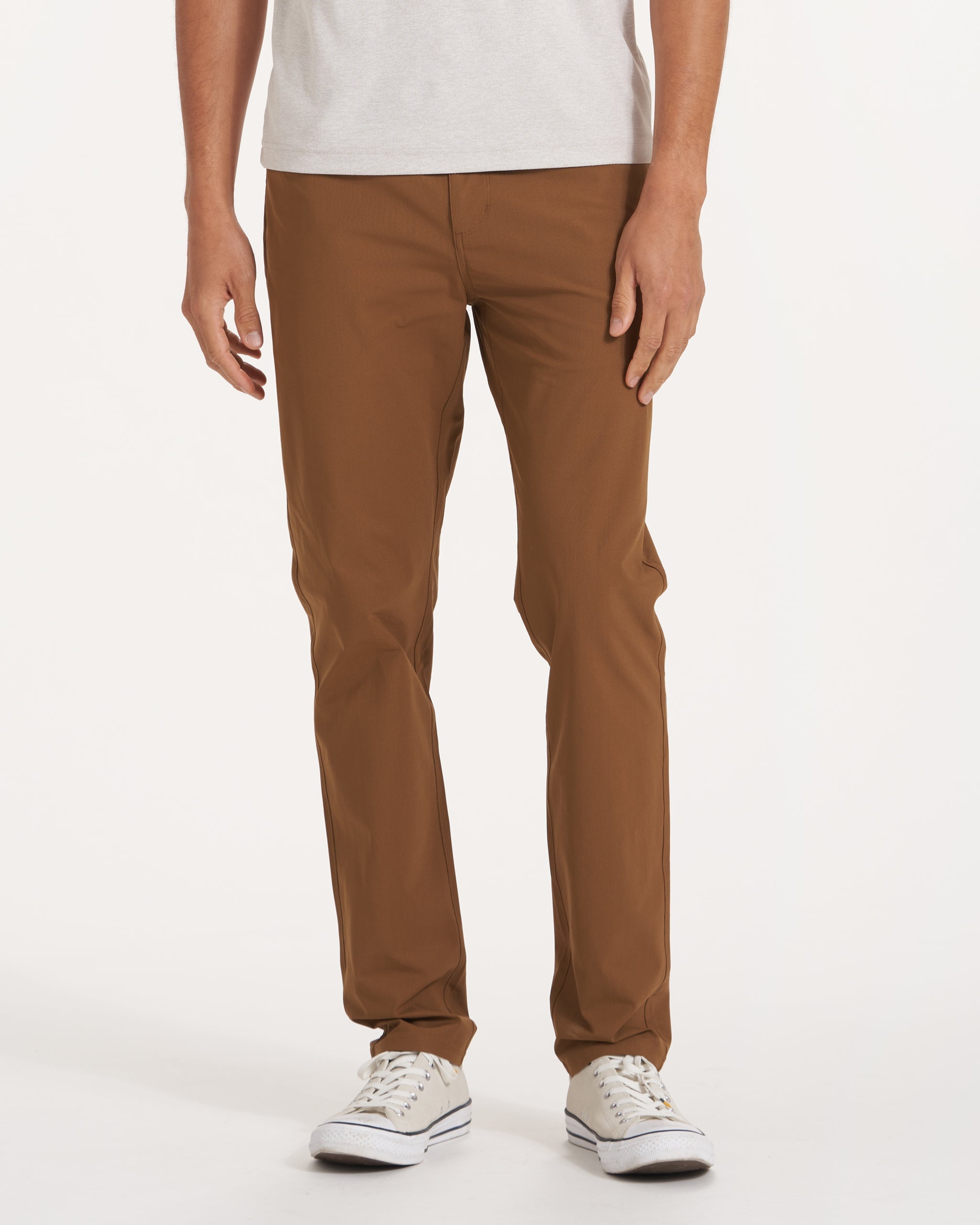 Vuori Meta™ Pant Athletic Slim Fit 30 | Tobacco
