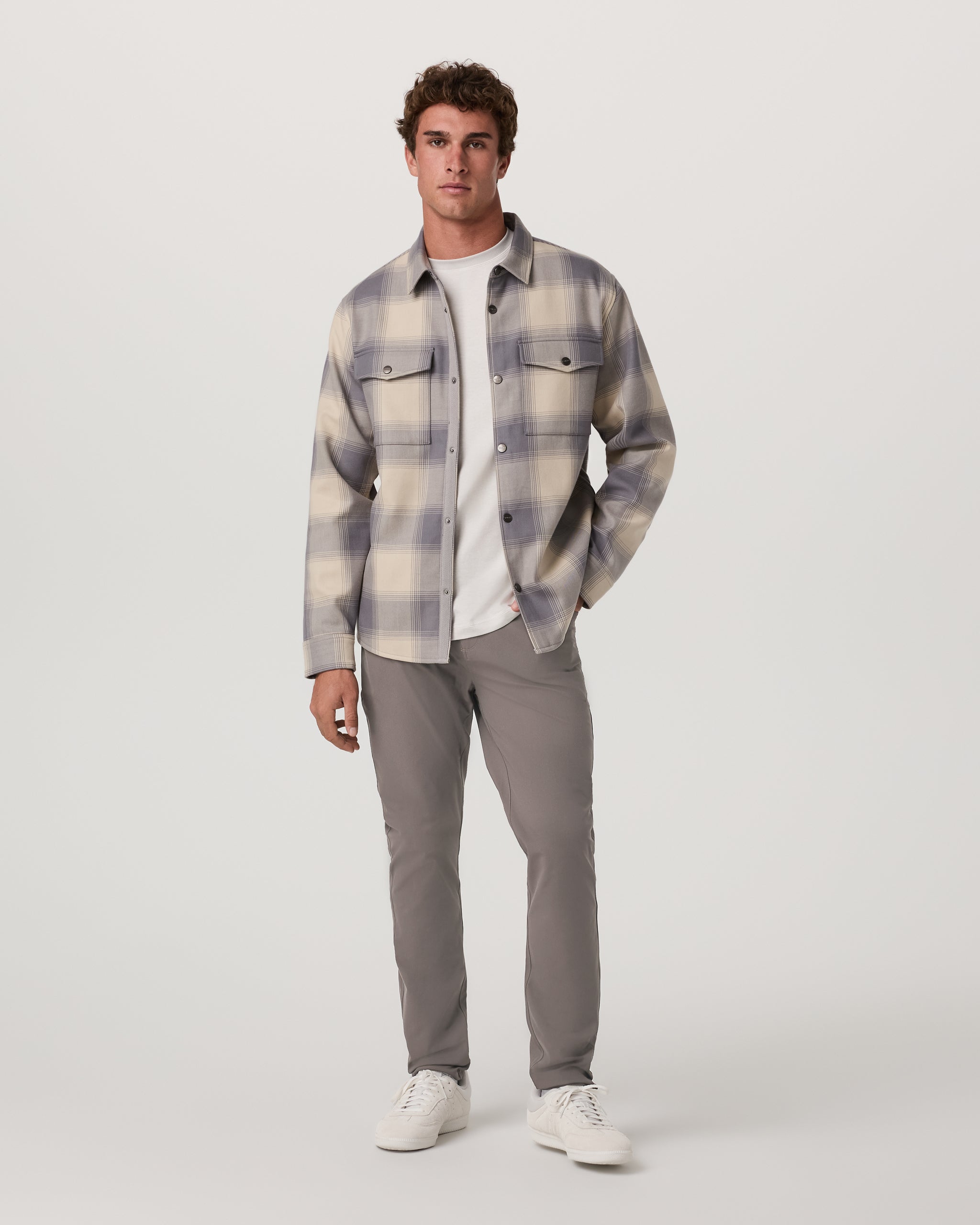 Vuori Meta™ Pant Athletic Slim Fit 30 | Warm Grey - Image 4
