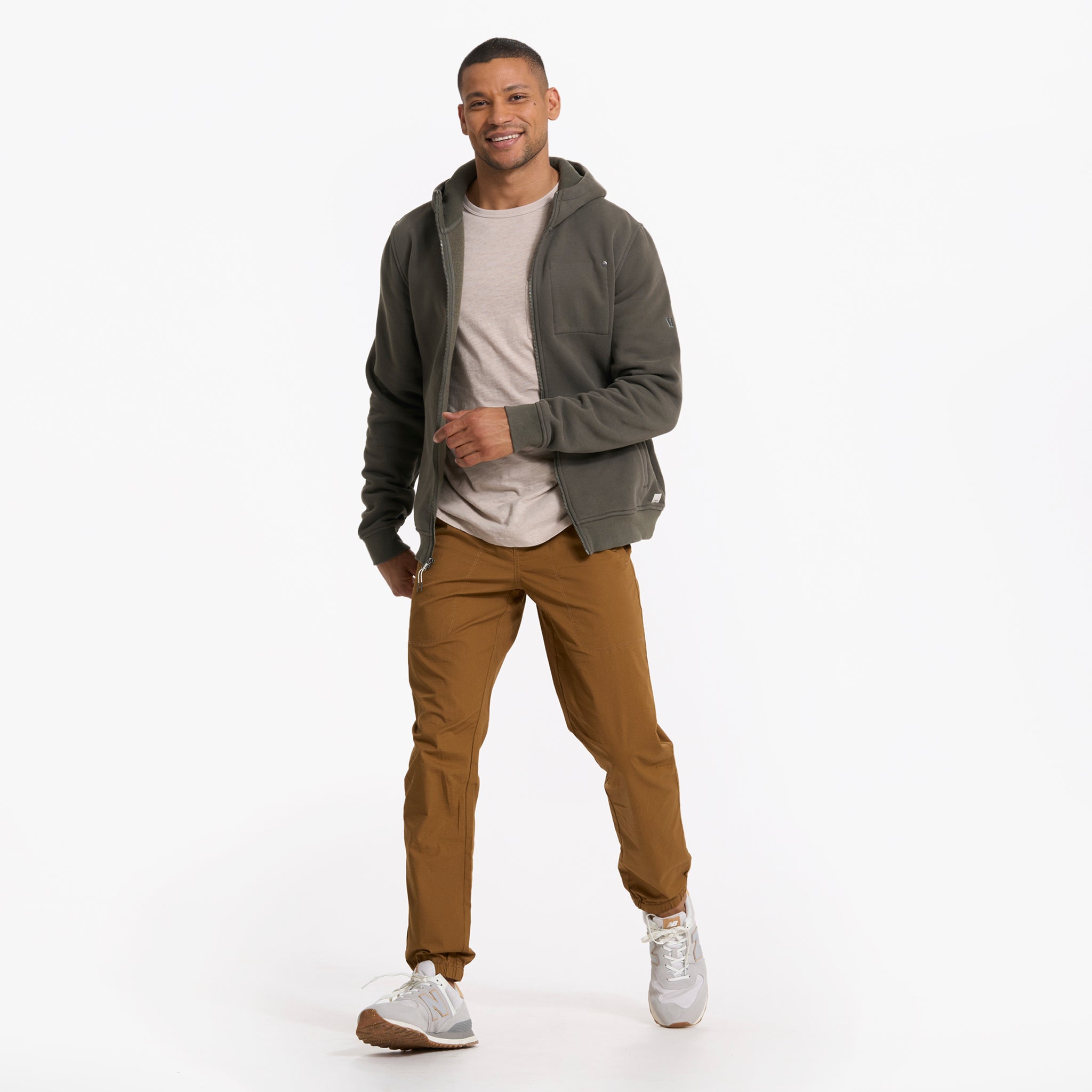 Ripstop Traveler Jogger | Caramel - Image 4