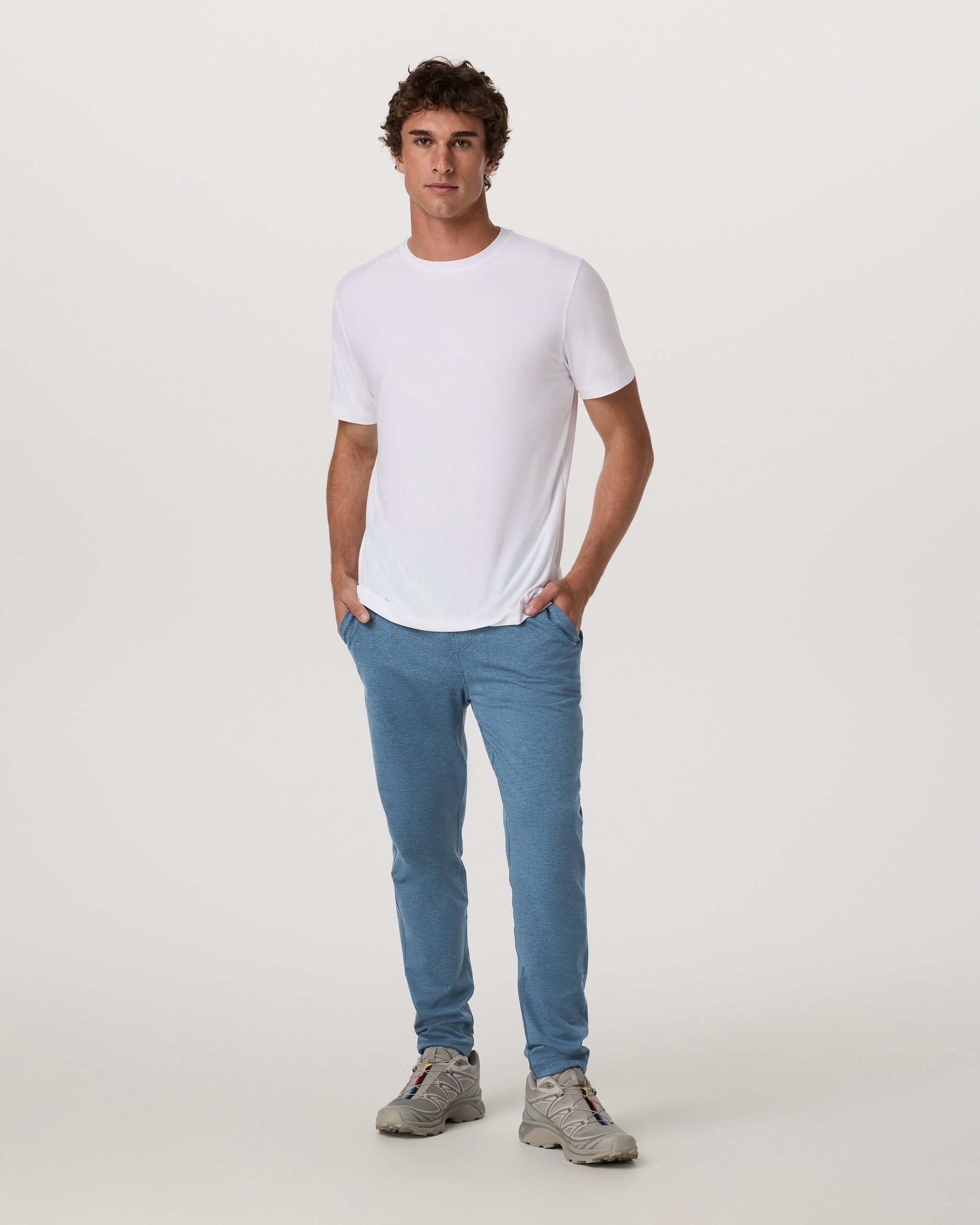 Coronado Pant | Pool Blue Heather - Image 5