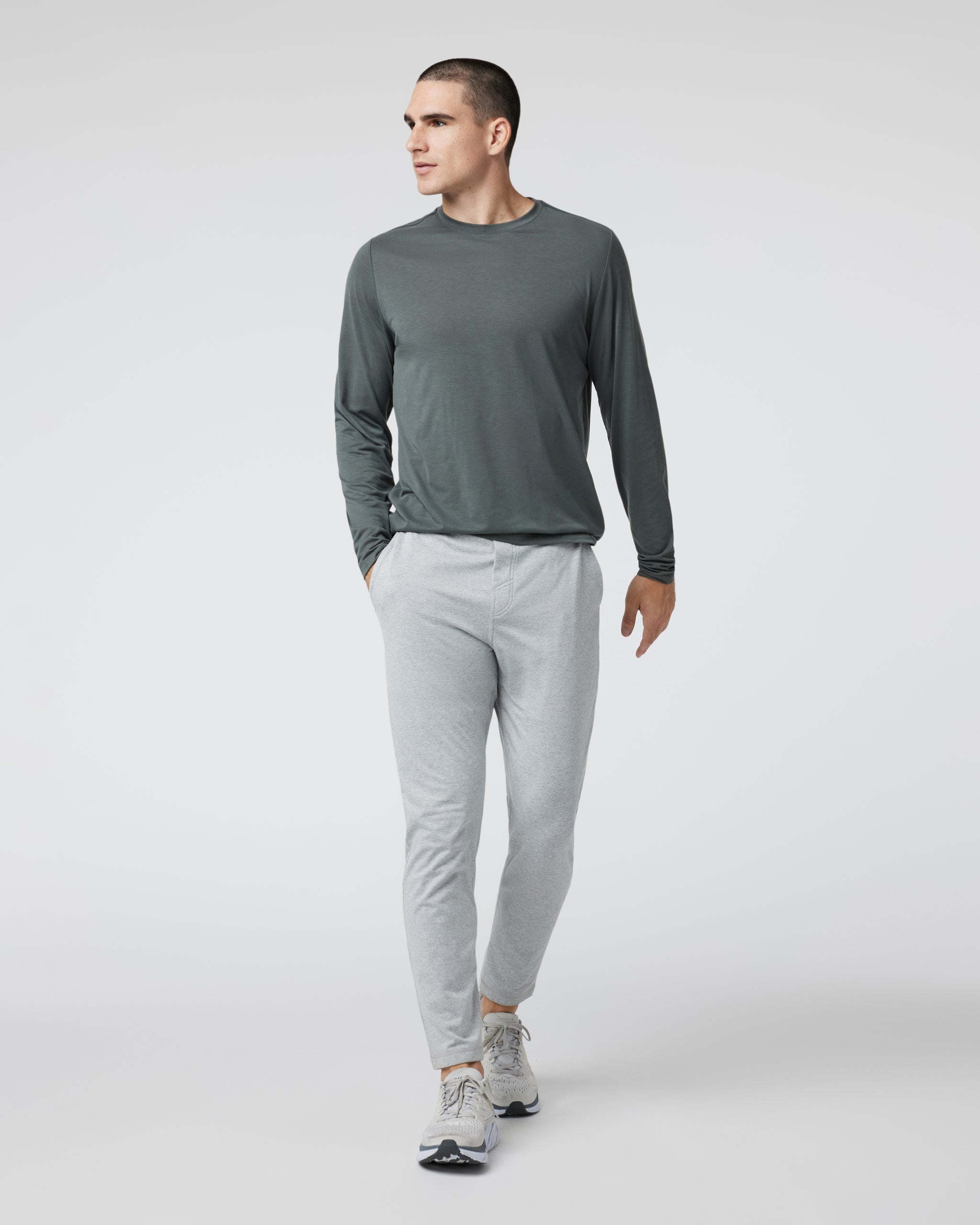 Coronado Pant | Light Heather Grey - Image 2